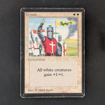 crusade mtg card Crusade