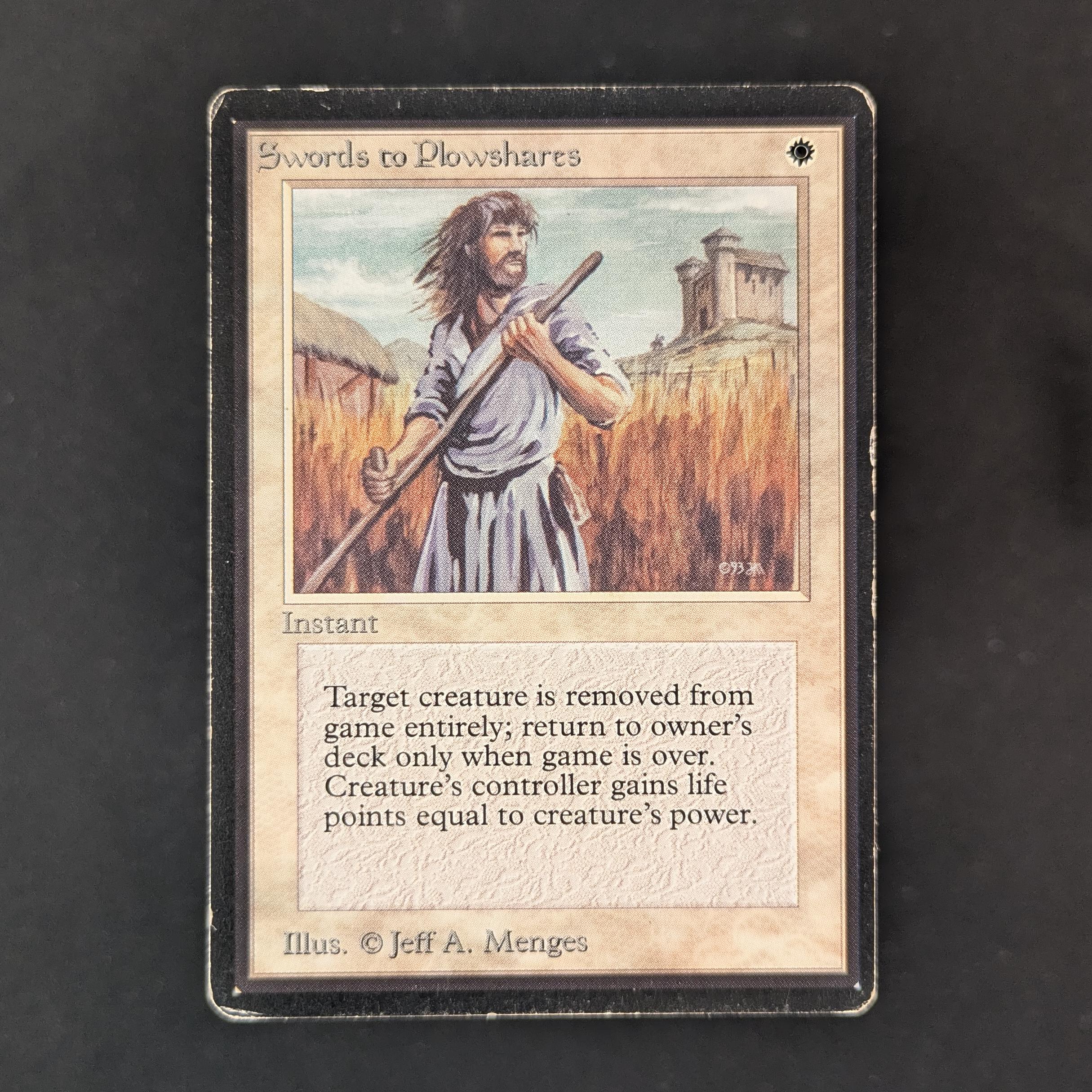 MTG Singles - Swords to Plowshares - Beta - LP - 32346