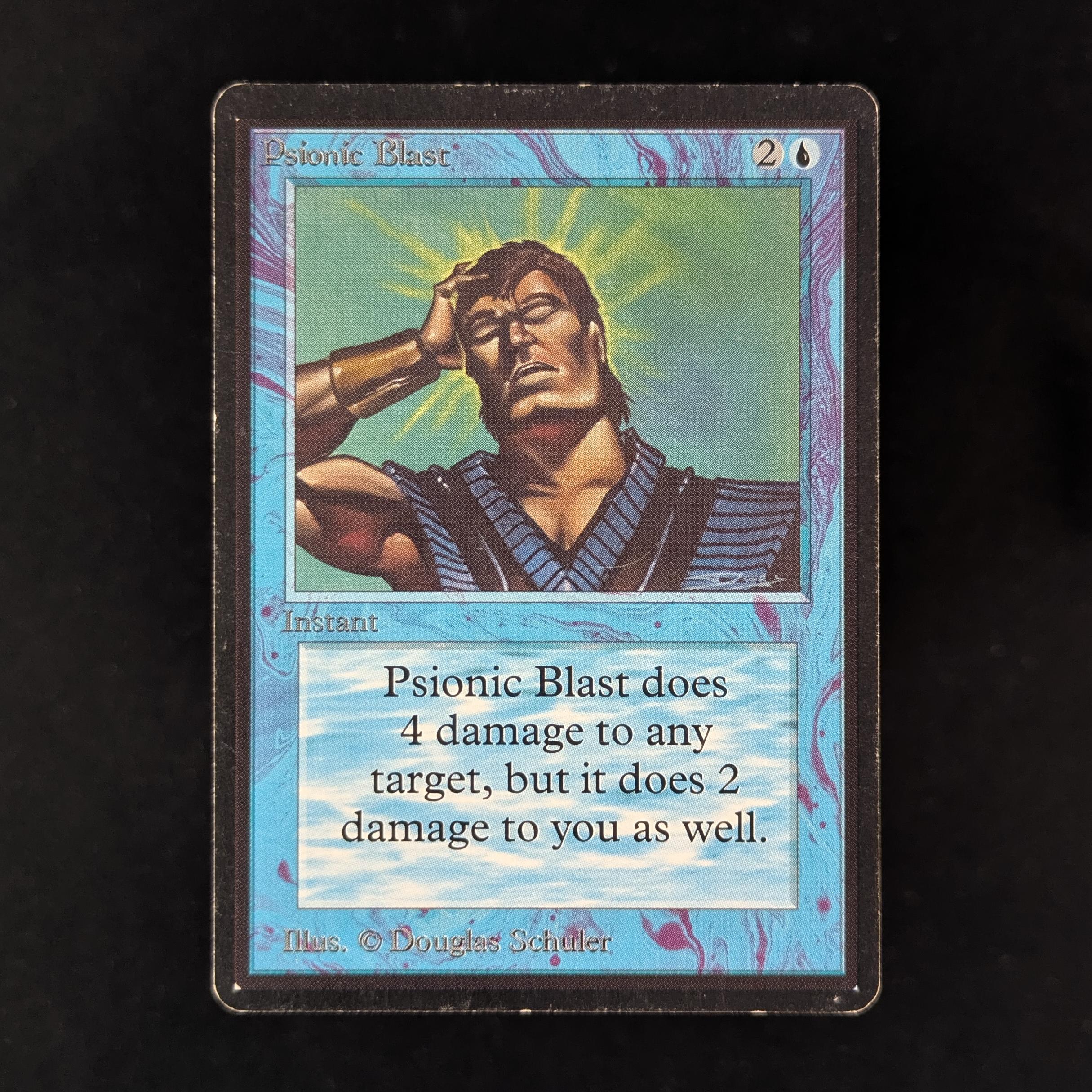 MTG Singles - Psionic Blast - Beta - LP - 32353
