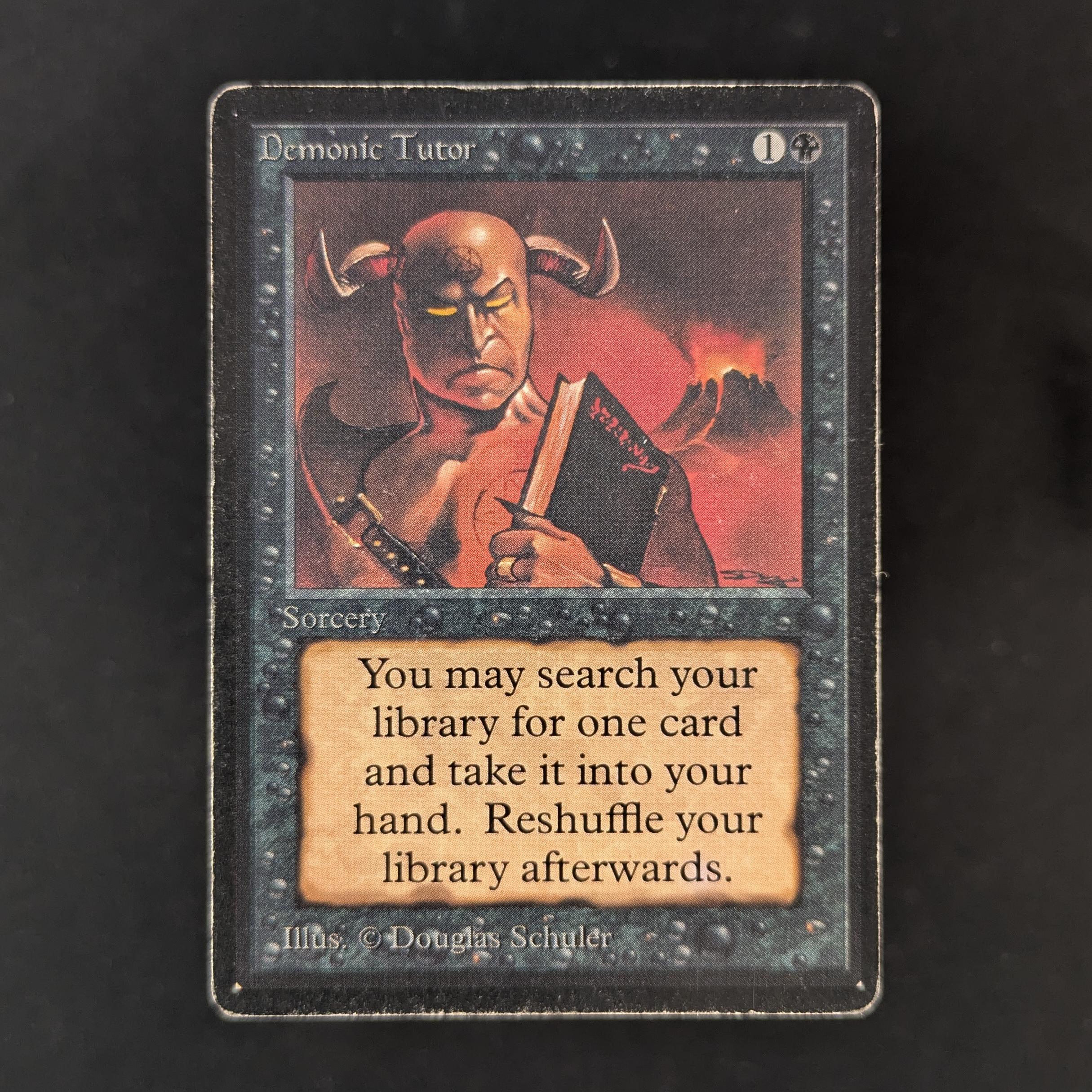 MTG Singles - Demonic Tutor - Beta - PL - INKED - 32360