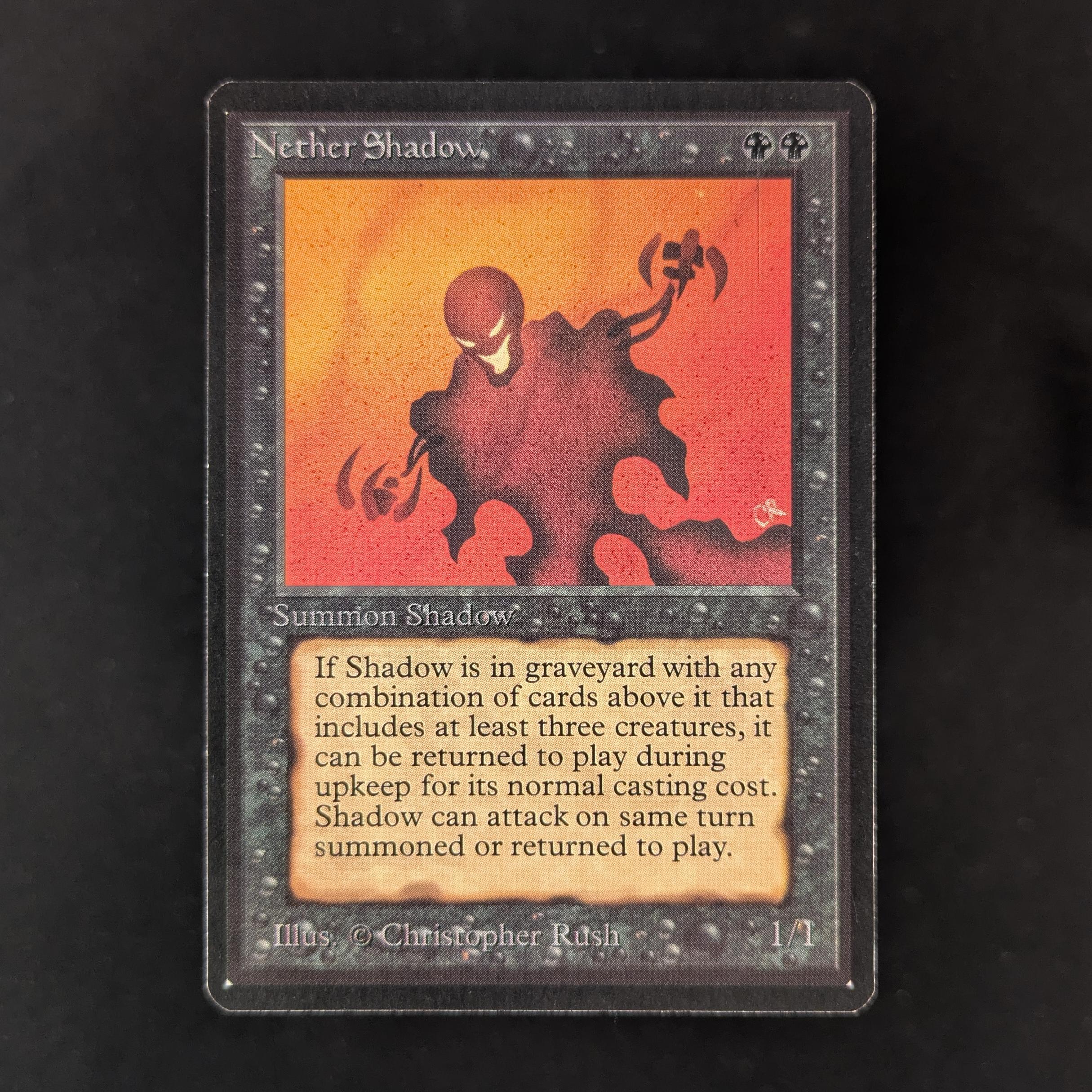 MTG Singles - Nether Shadow - Beta - NM - 32365