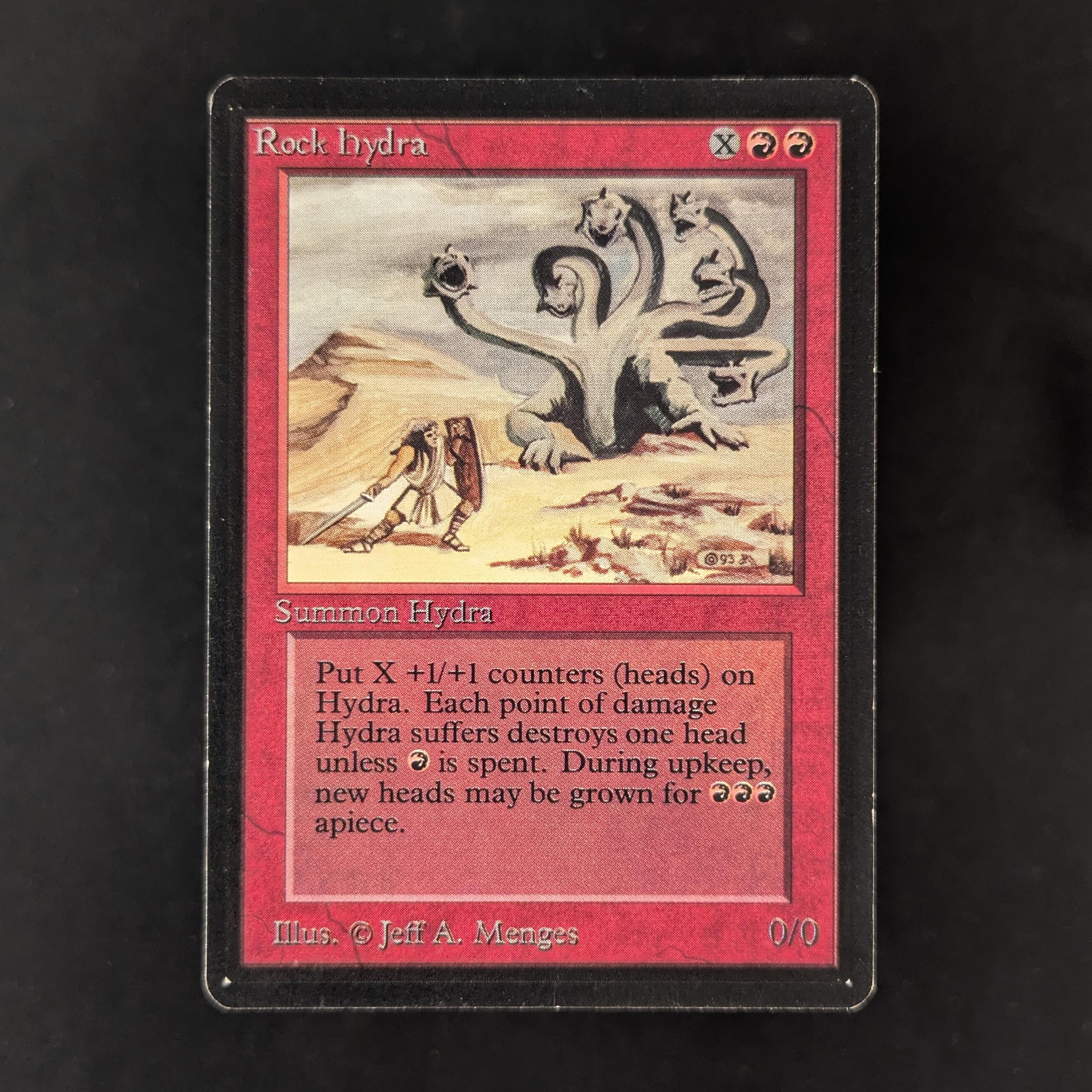 MTG Singles - Rock Hydra - Beta - GD - 32378