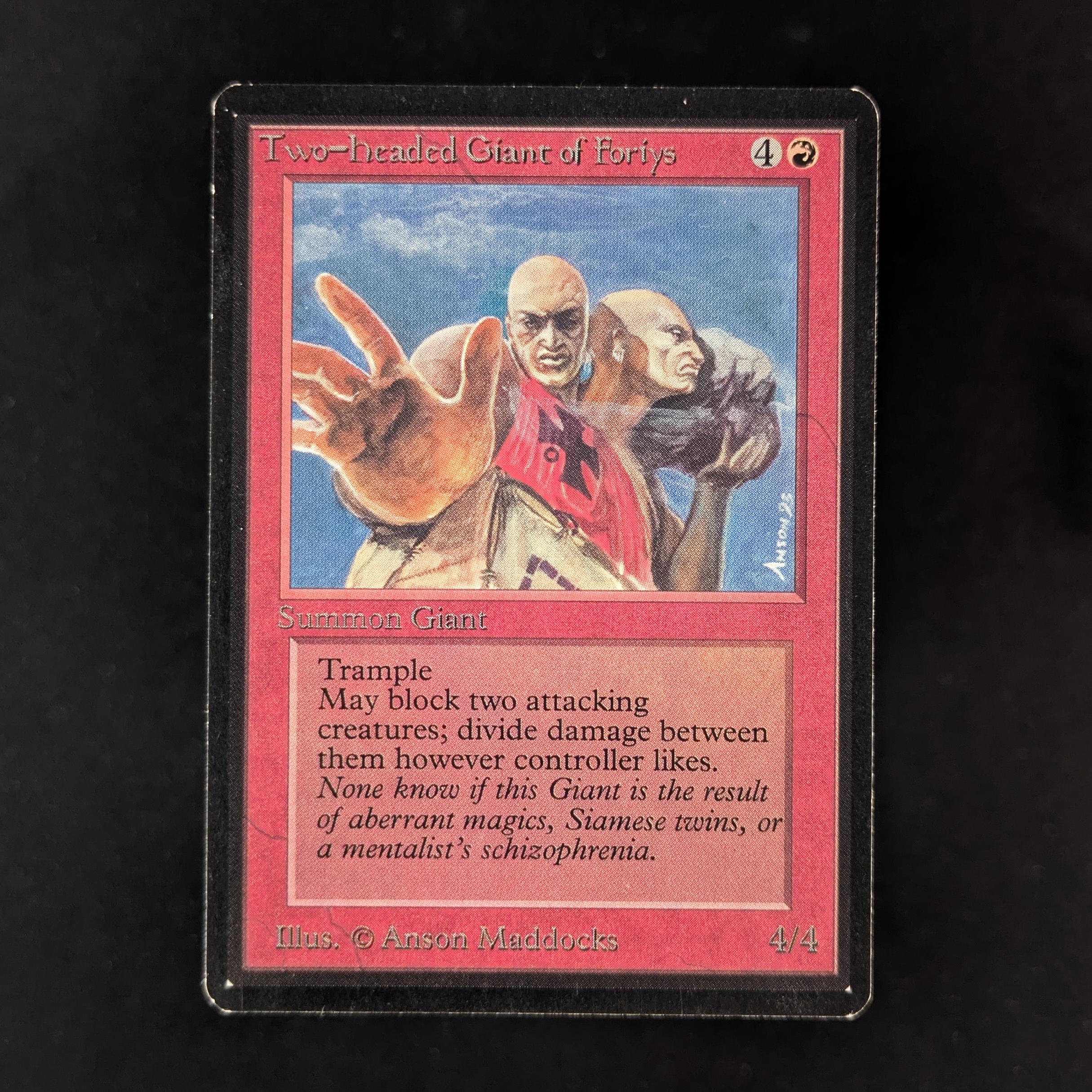 MTG Singles - Two-Headed Giant of Foriys - Beta - GD - 32380