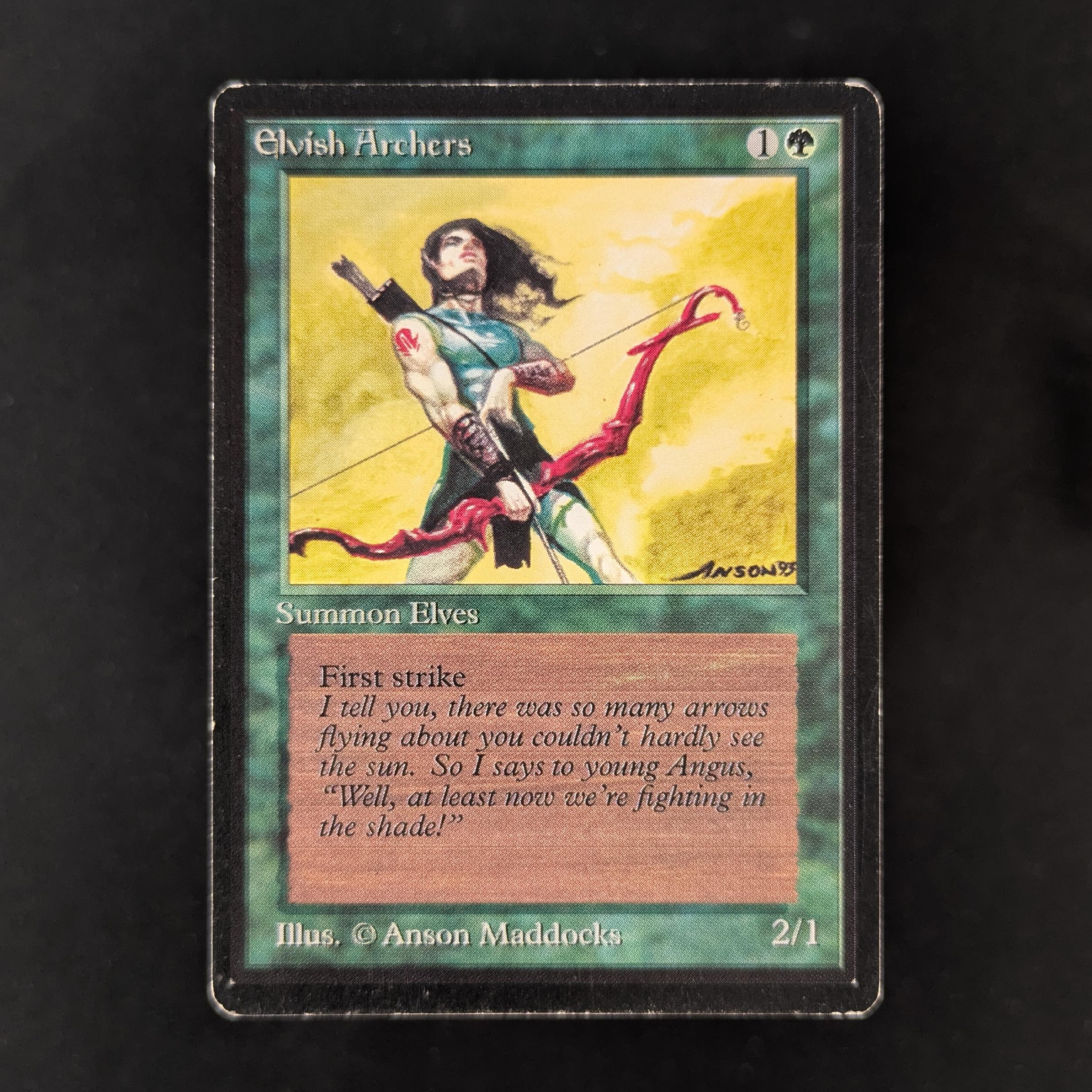 MTG Singles - Elvish Archers - Beta - GD - 32383