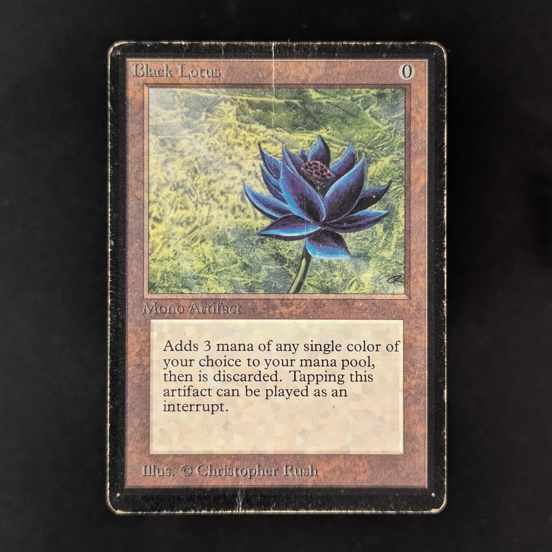mtg beta black lotus card Black Lotus