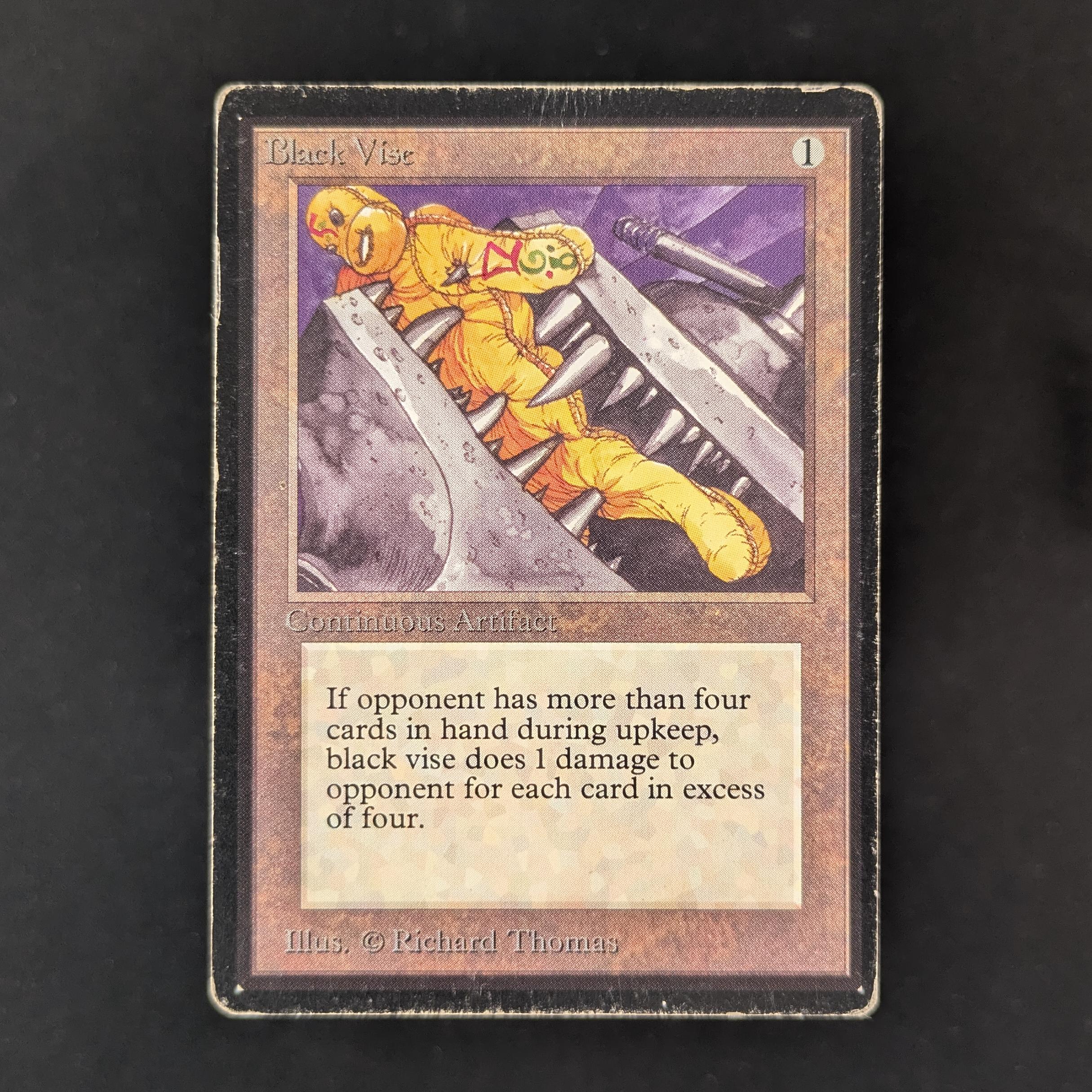 MTG Singles - Black Vise - Beta - PL - 32392