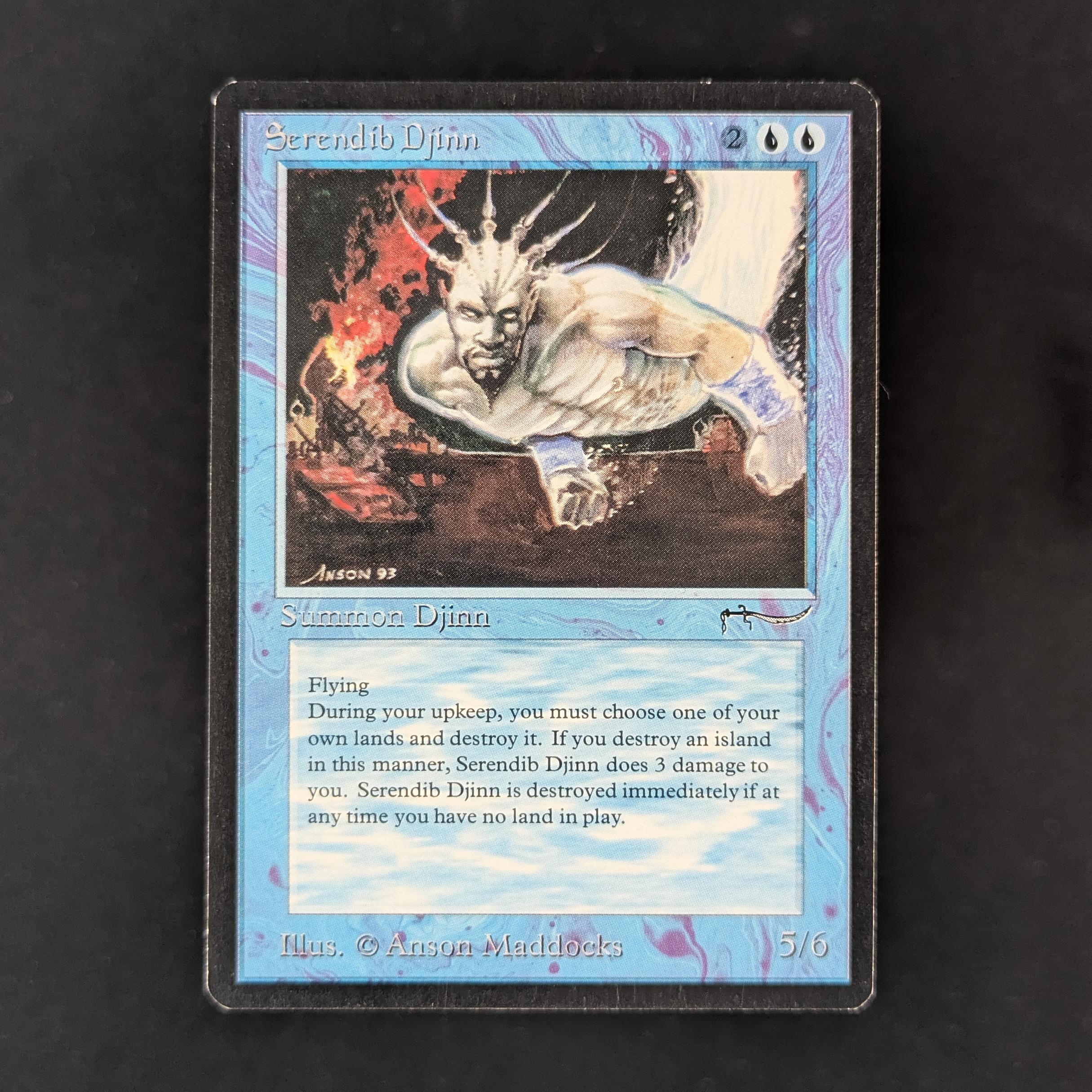 MTG Singles - Serendib Djinn - Arabian Nights - EX - 32428