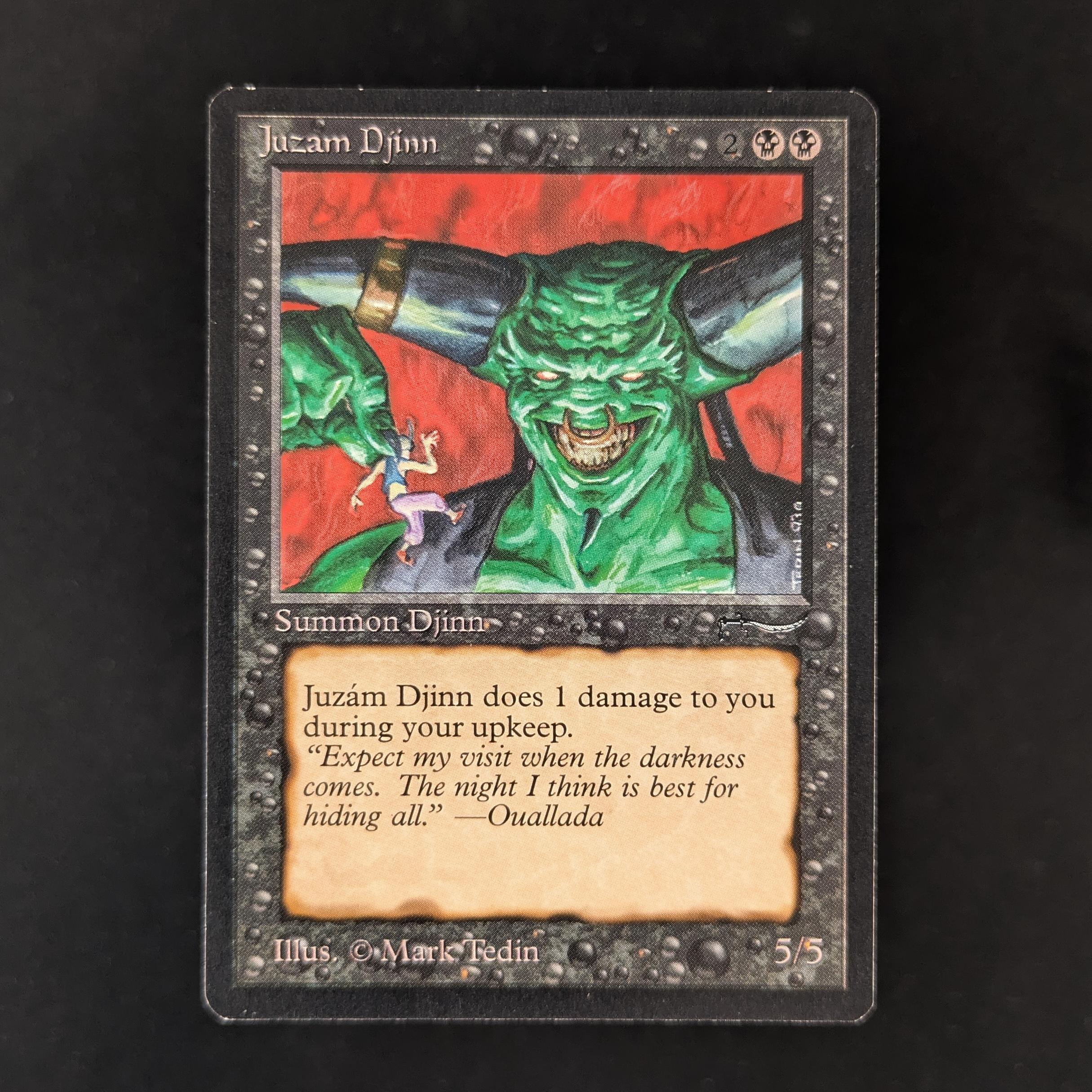 MTG Singles - Juzám Djinn - Arabian Nights - EX - 32430