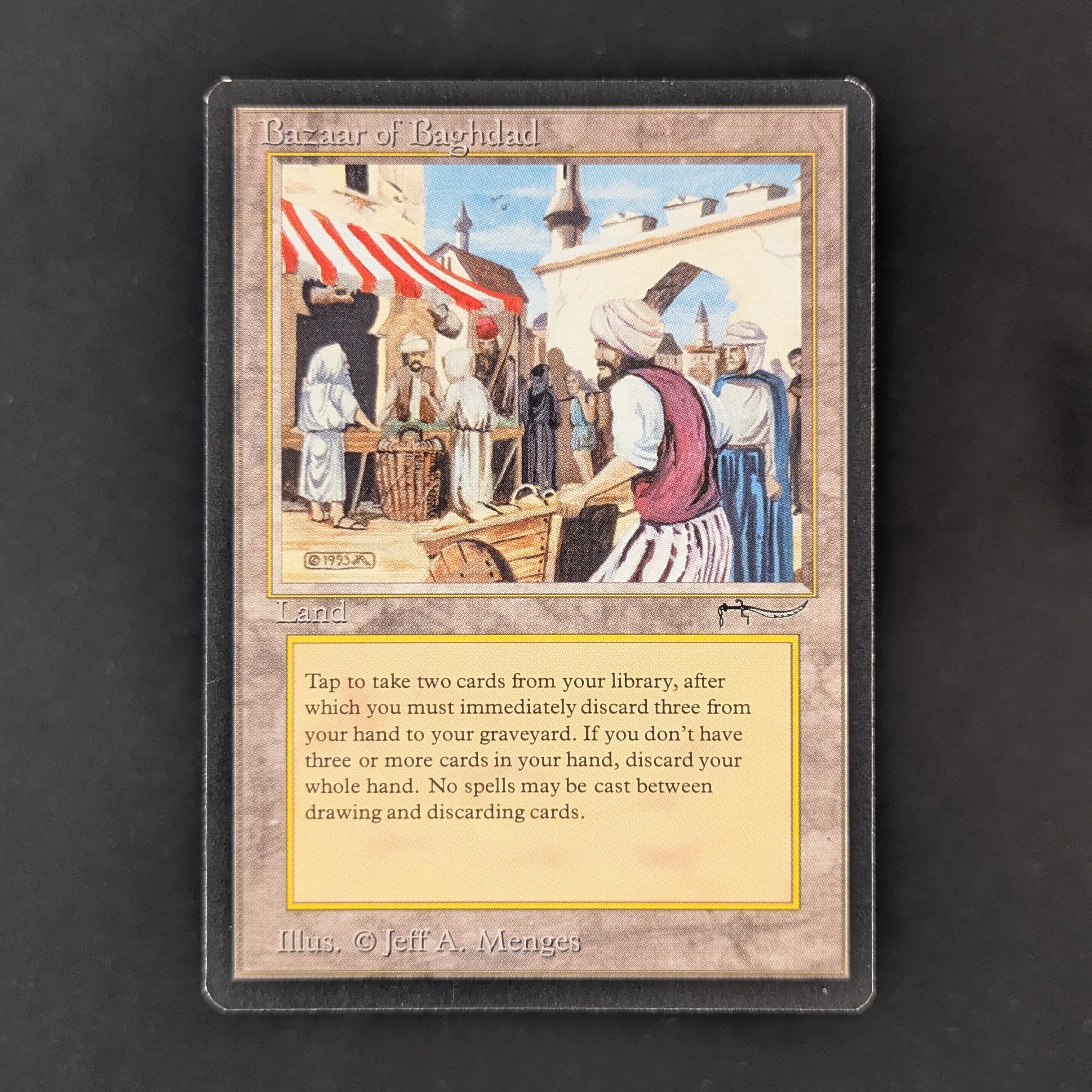 MTG Singles - Bazaar of Baghdad - Arabian Nights - NM - 32436
