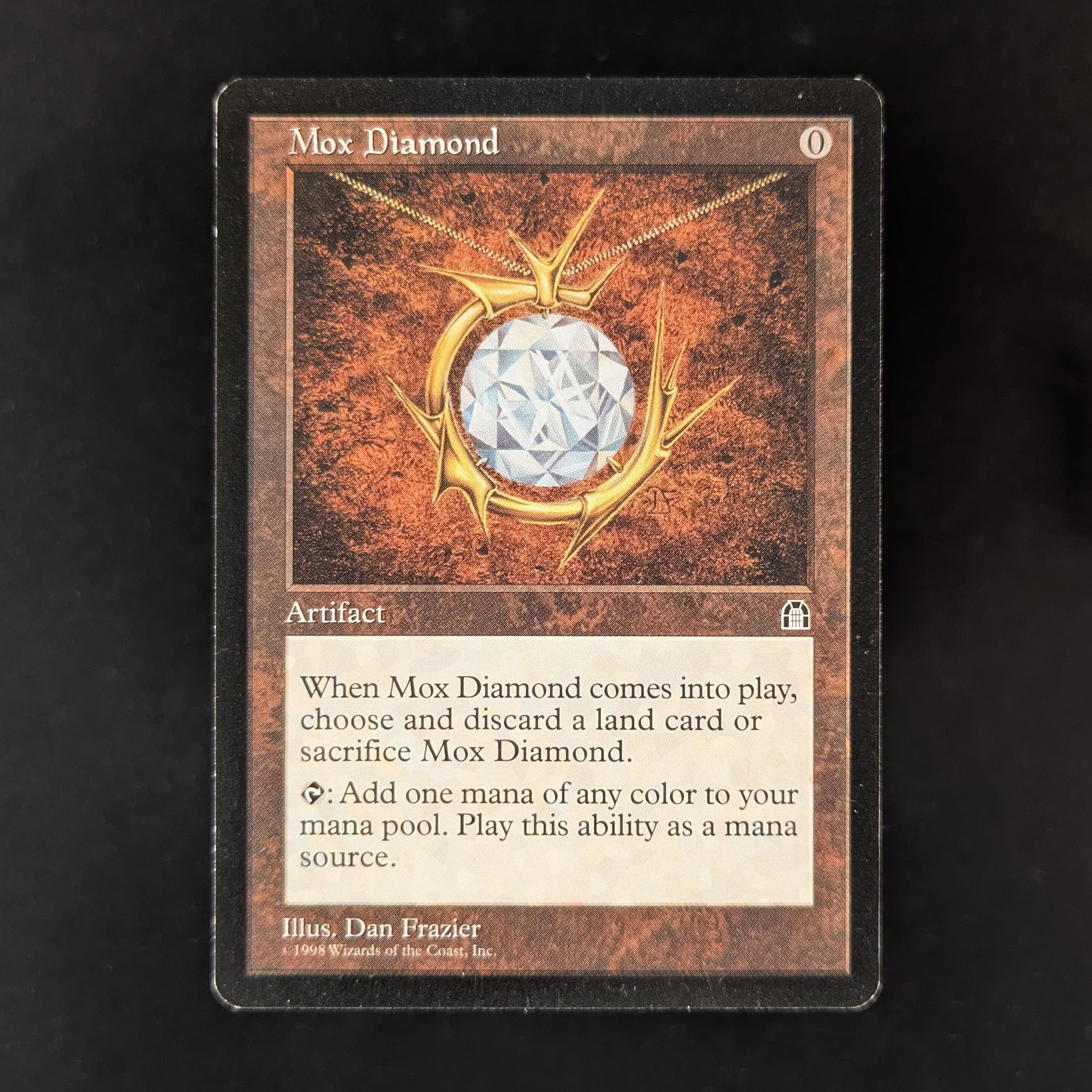 MTG Singles - Mox Diamond - Stronghold - English - EX - 32448
