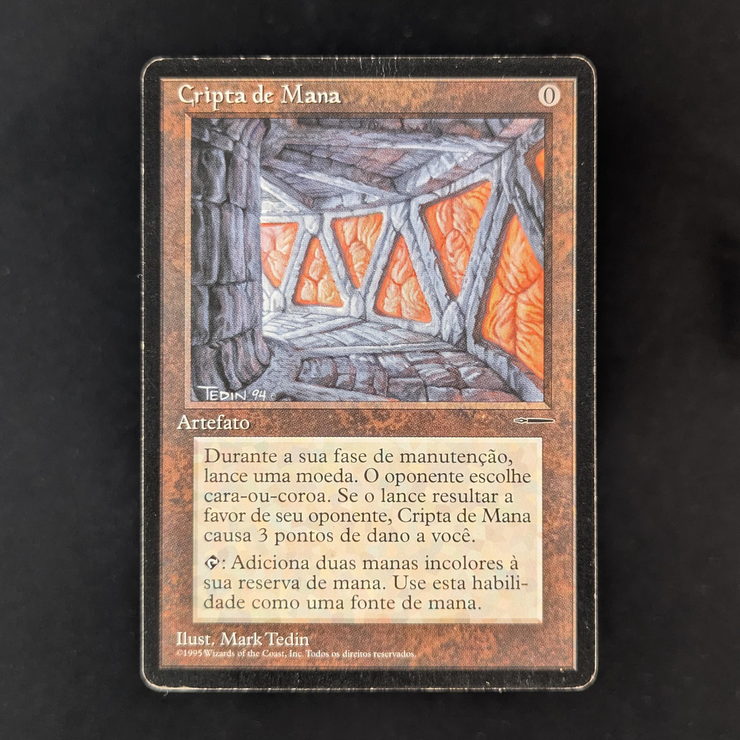 MTG Singles - Mana Crypt (Book Insert) - Harper Prism Promos - PL - 