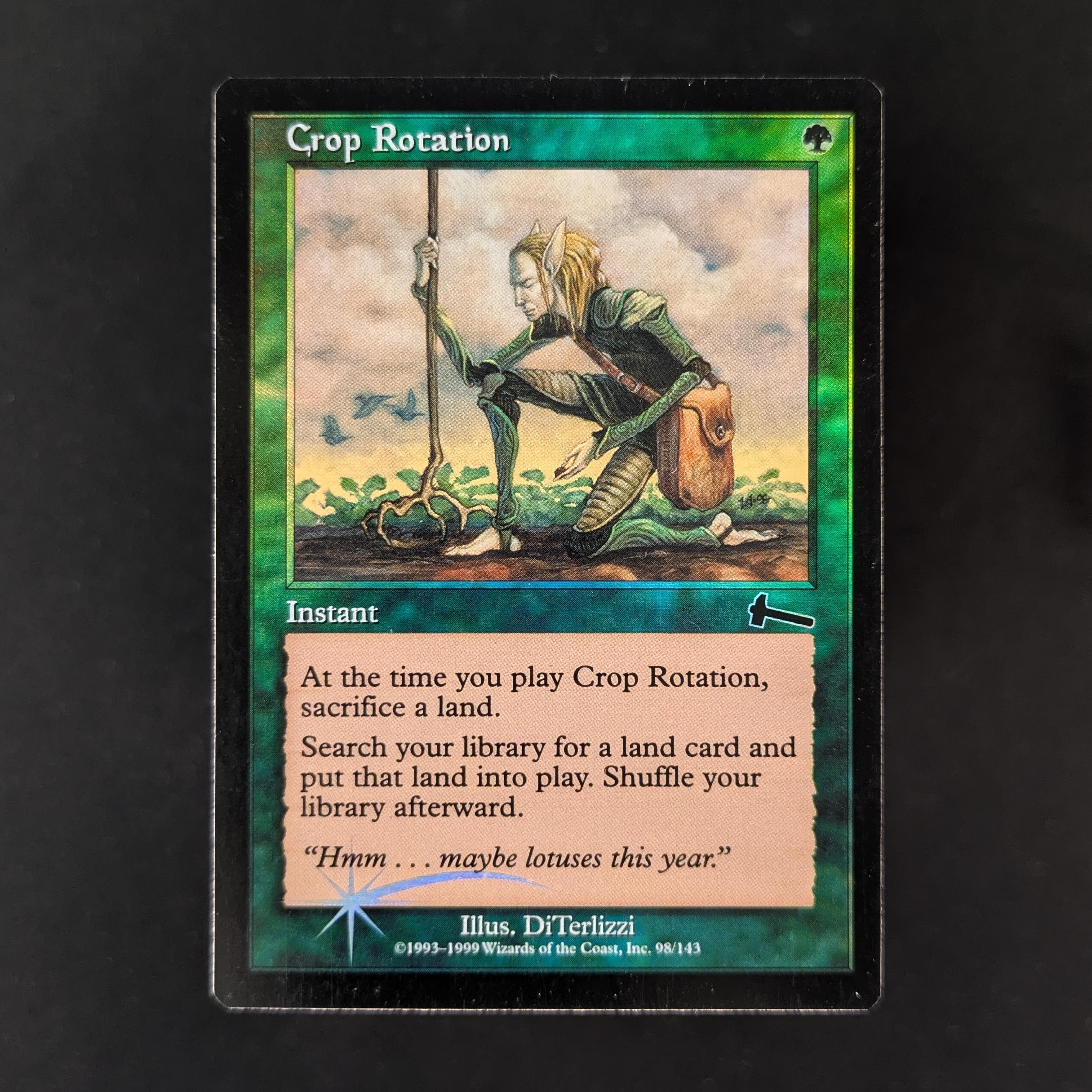 MTG Singles - [FOIL] Crop Rotation - Urza's Legacy - GD - 