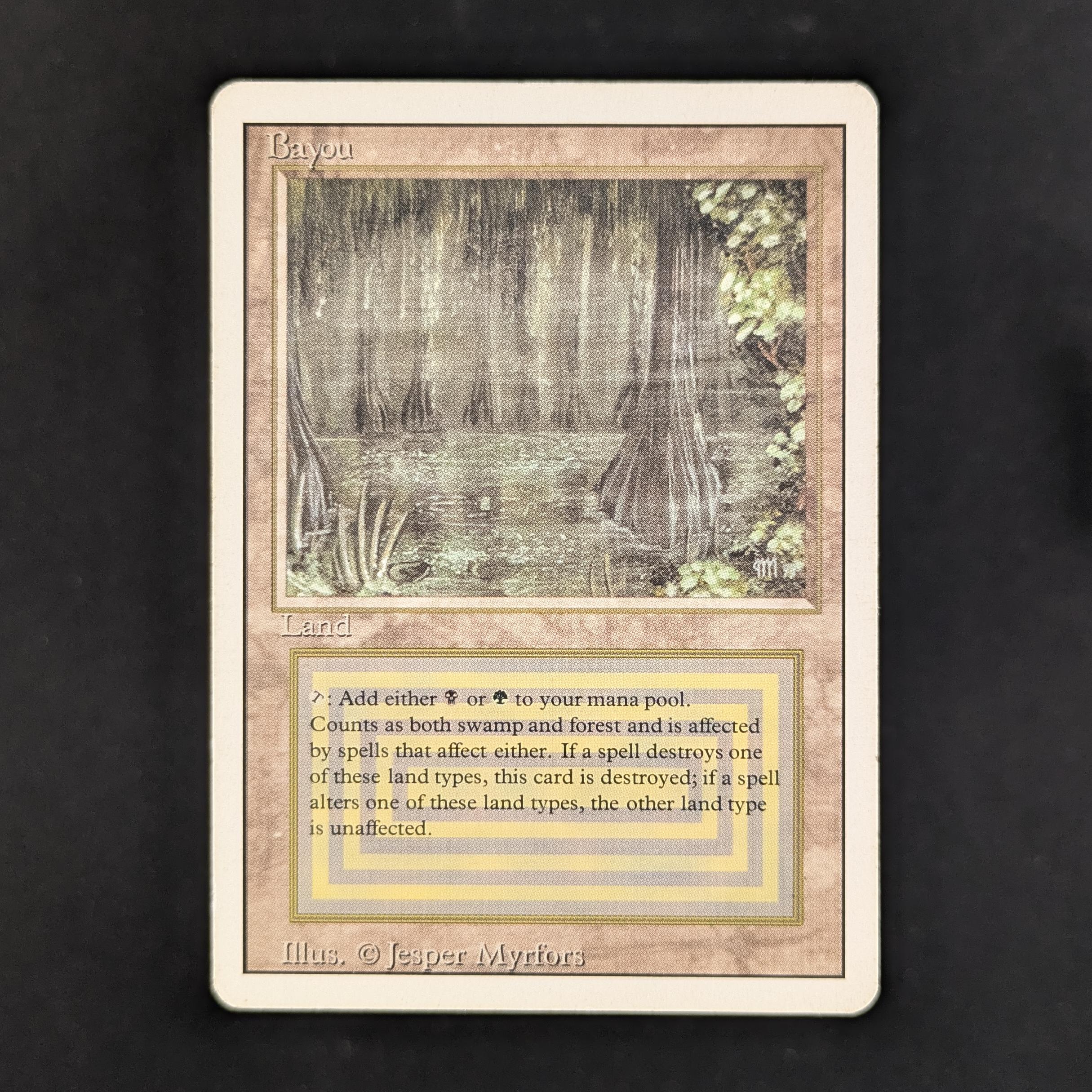 MTG Singles - Bayou - Revised - PL - 32504