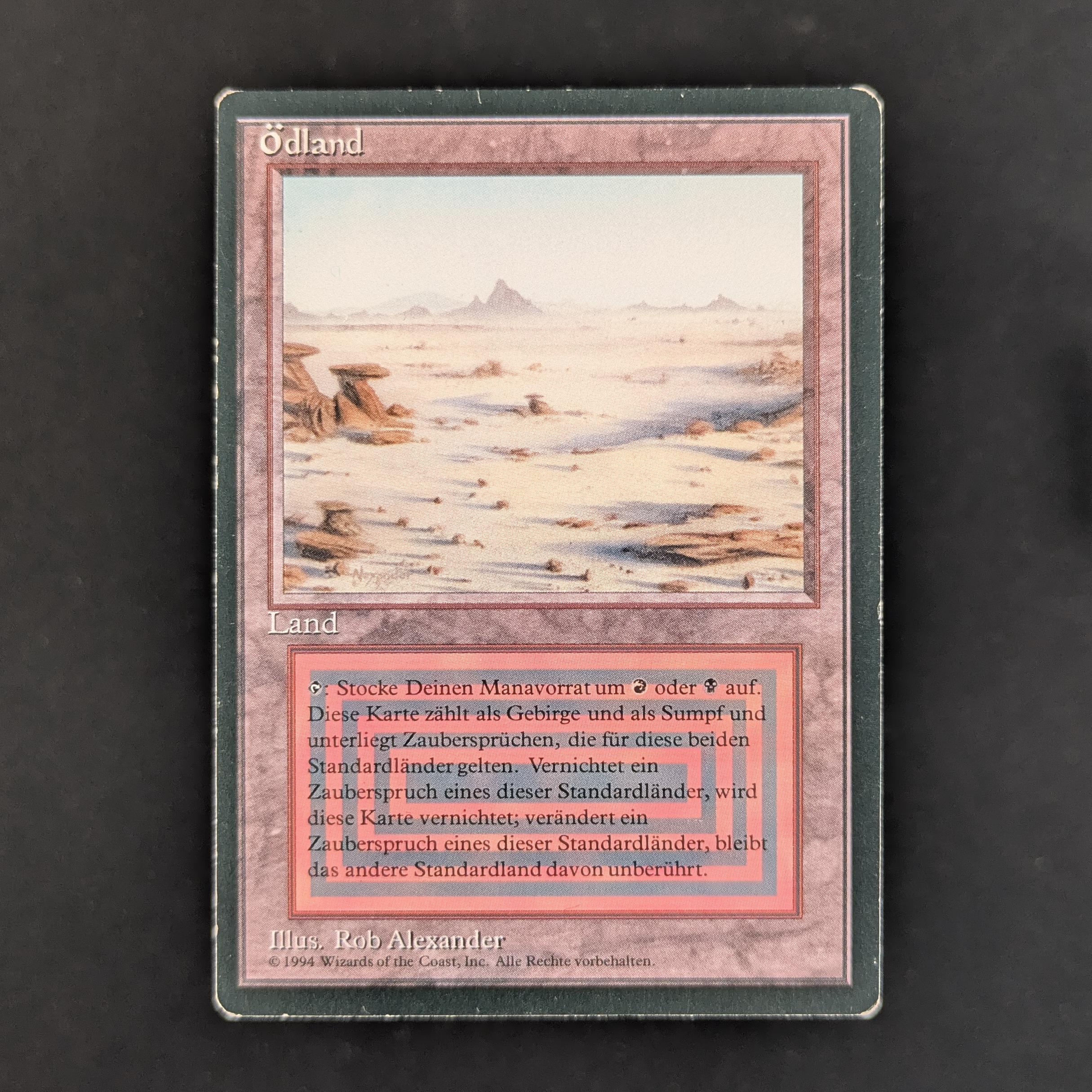 MTG Singles - Badlands - Foreign Black Bordered - German - LP - 32518