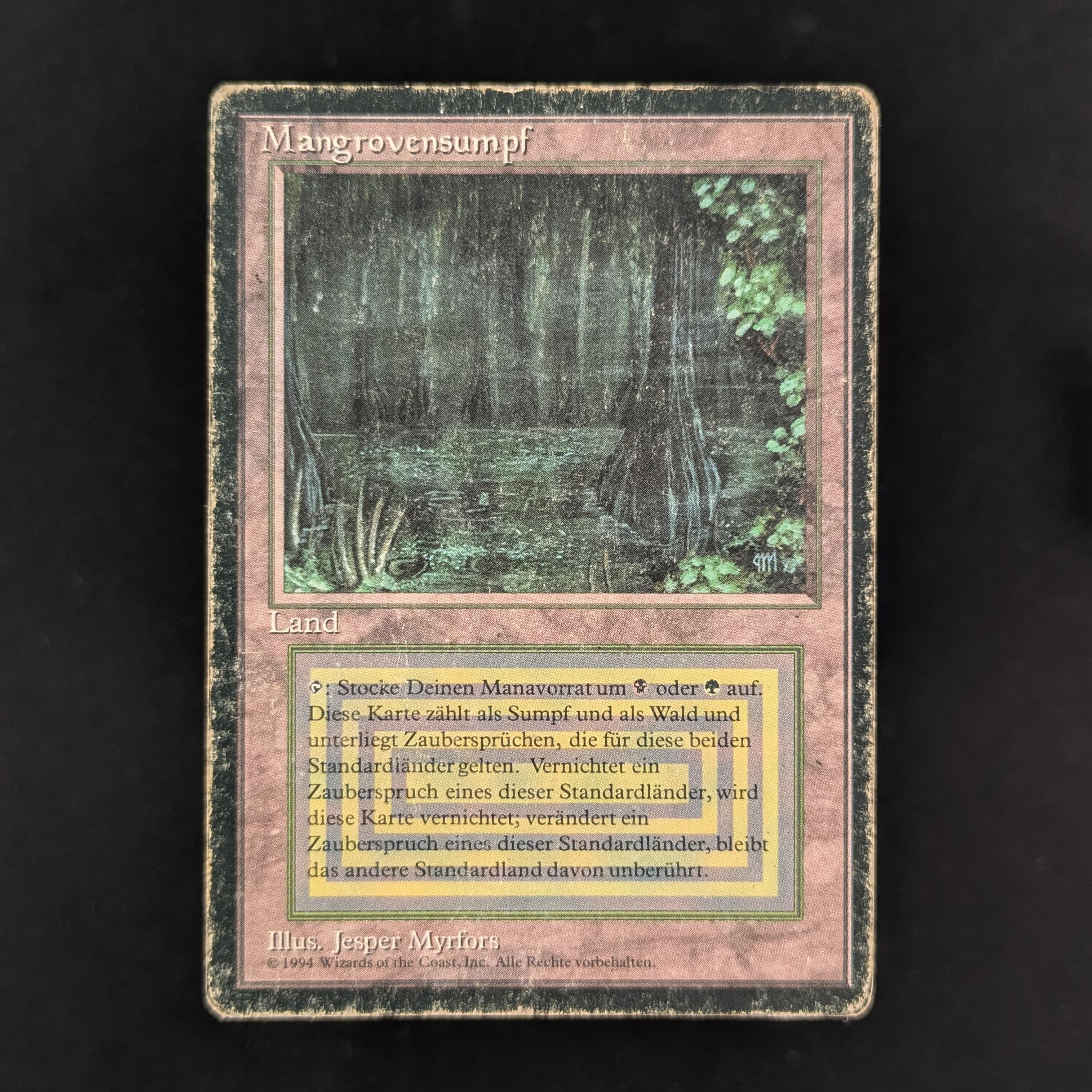 MTG Singles - Bayou - Foreign Black Bordered - German - PO - INKED - 32519