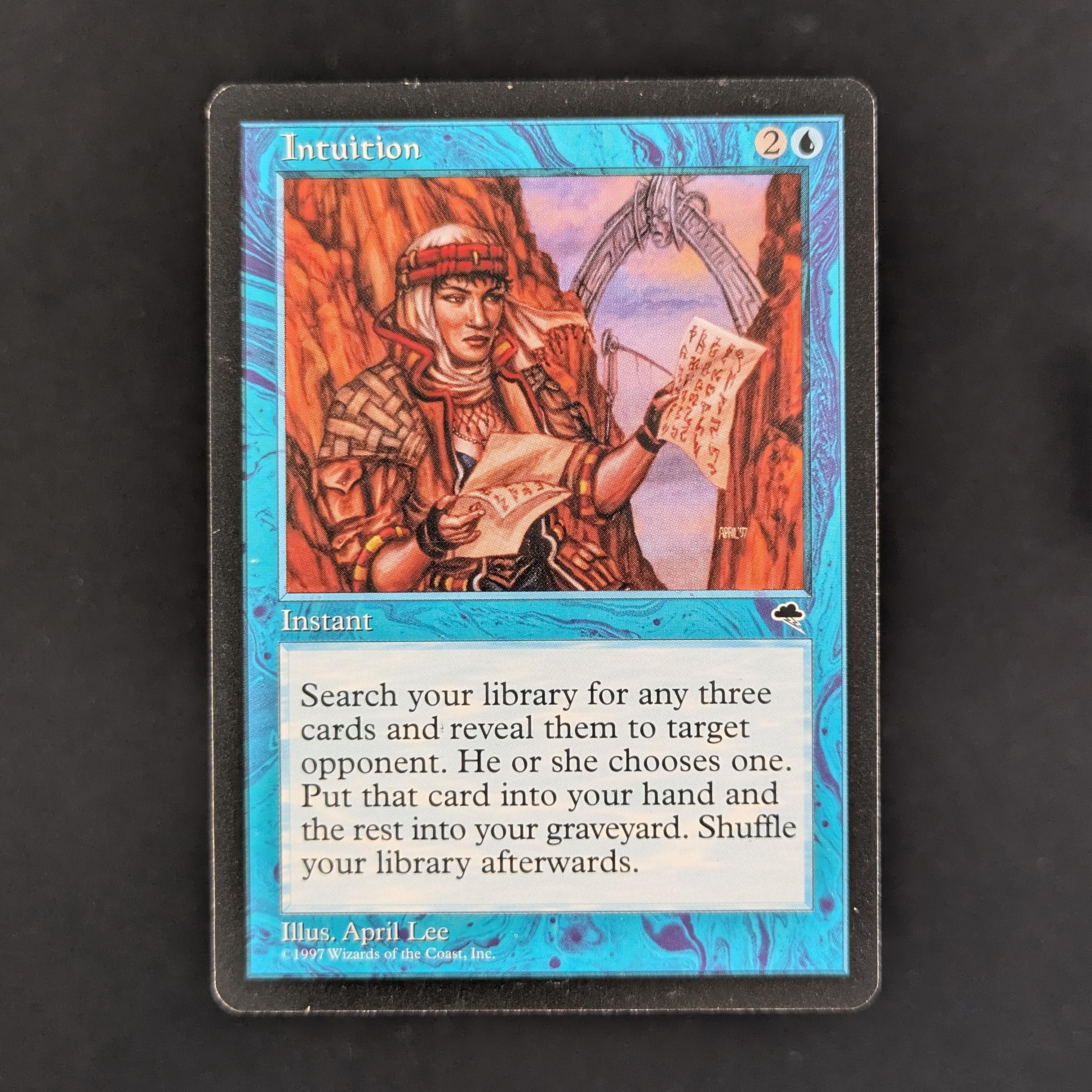 MTG Singles - Intuition - Tempest - English - GD - 32526