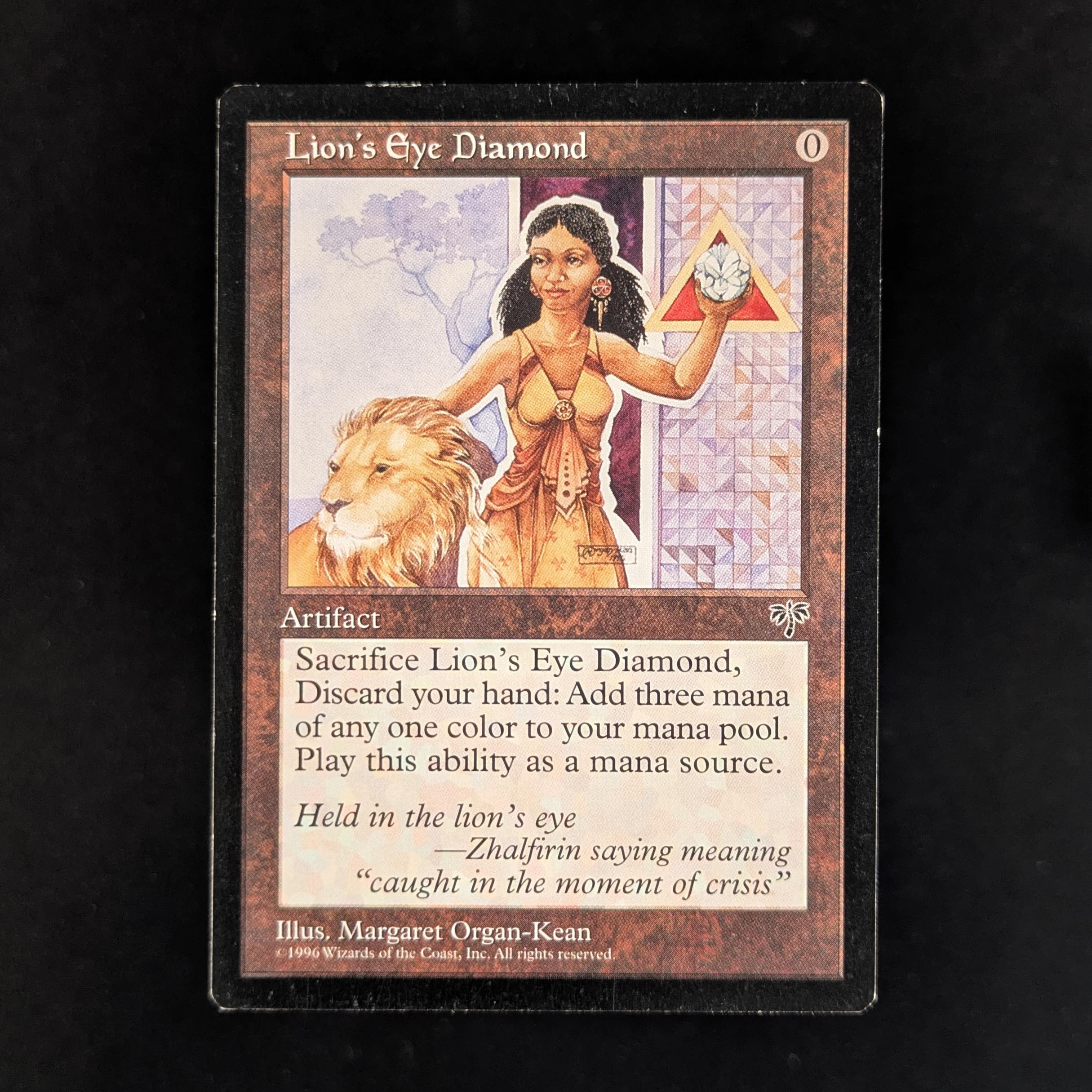 MTG Singles - Lion's Eye Diamond - Mirage - English - GD - 32532