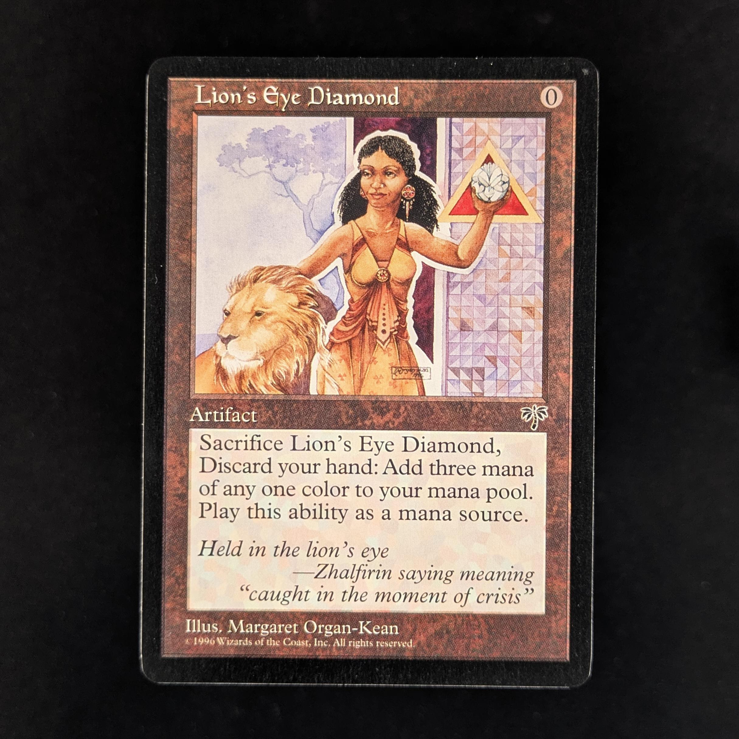 MTG Singles - Lion's Eye Diamond - Mirage - English - LP - BINDER DING - 32535