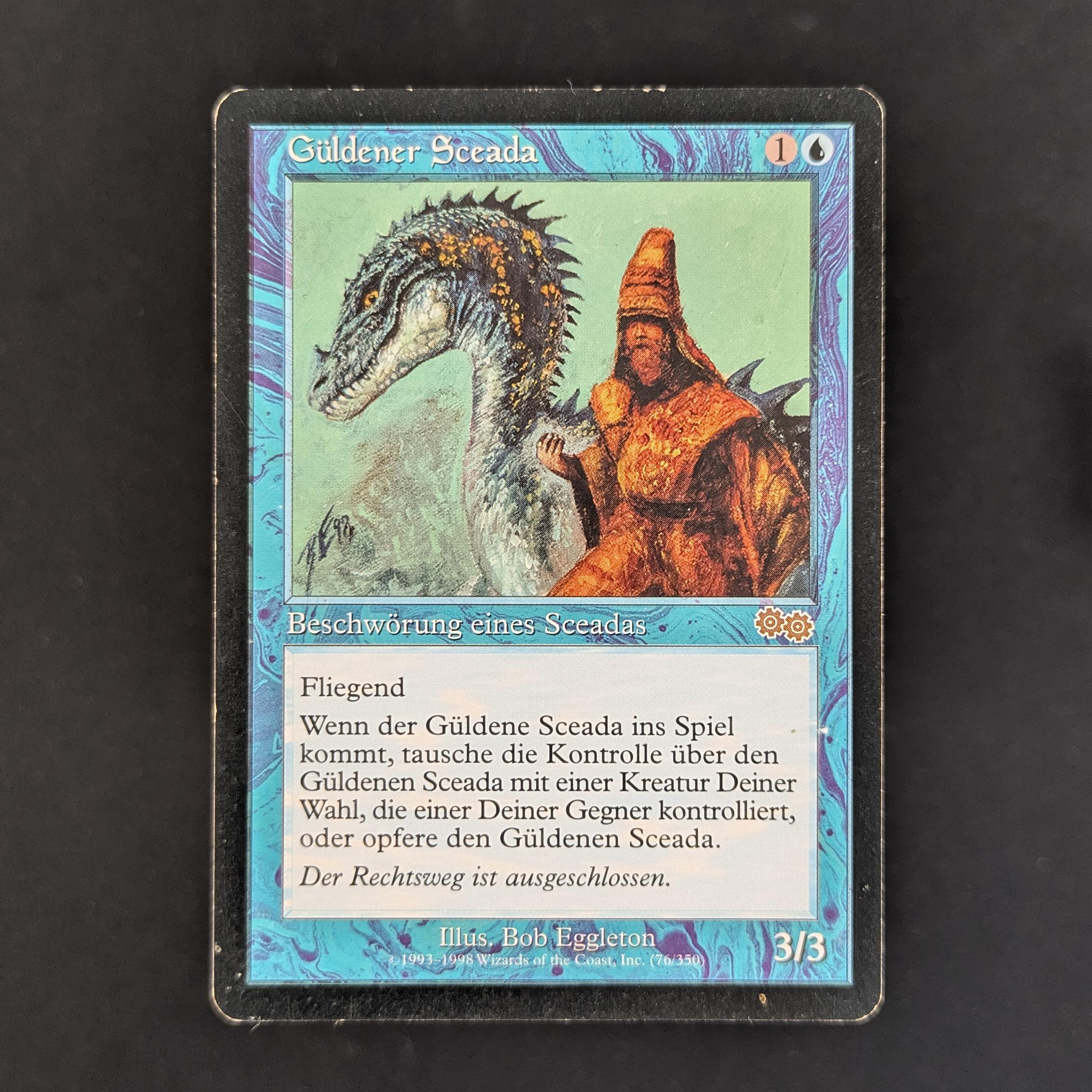 MTG Singles - Gilded Drake - Urza's Saga - German - PL - 32540
