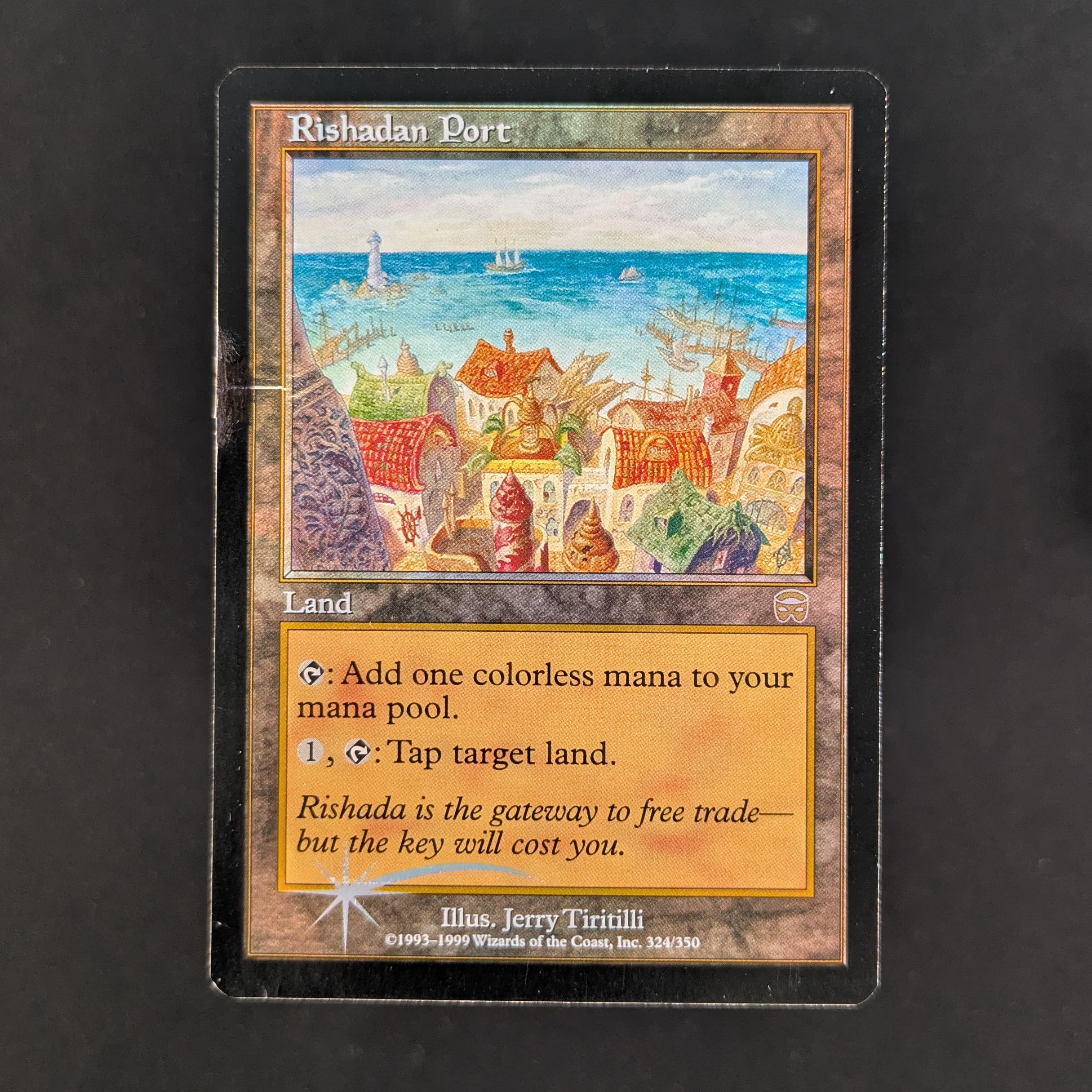 MTG Singles - [FOIL] Rishadan Port - Mercadian Masques - PO - INKED - 