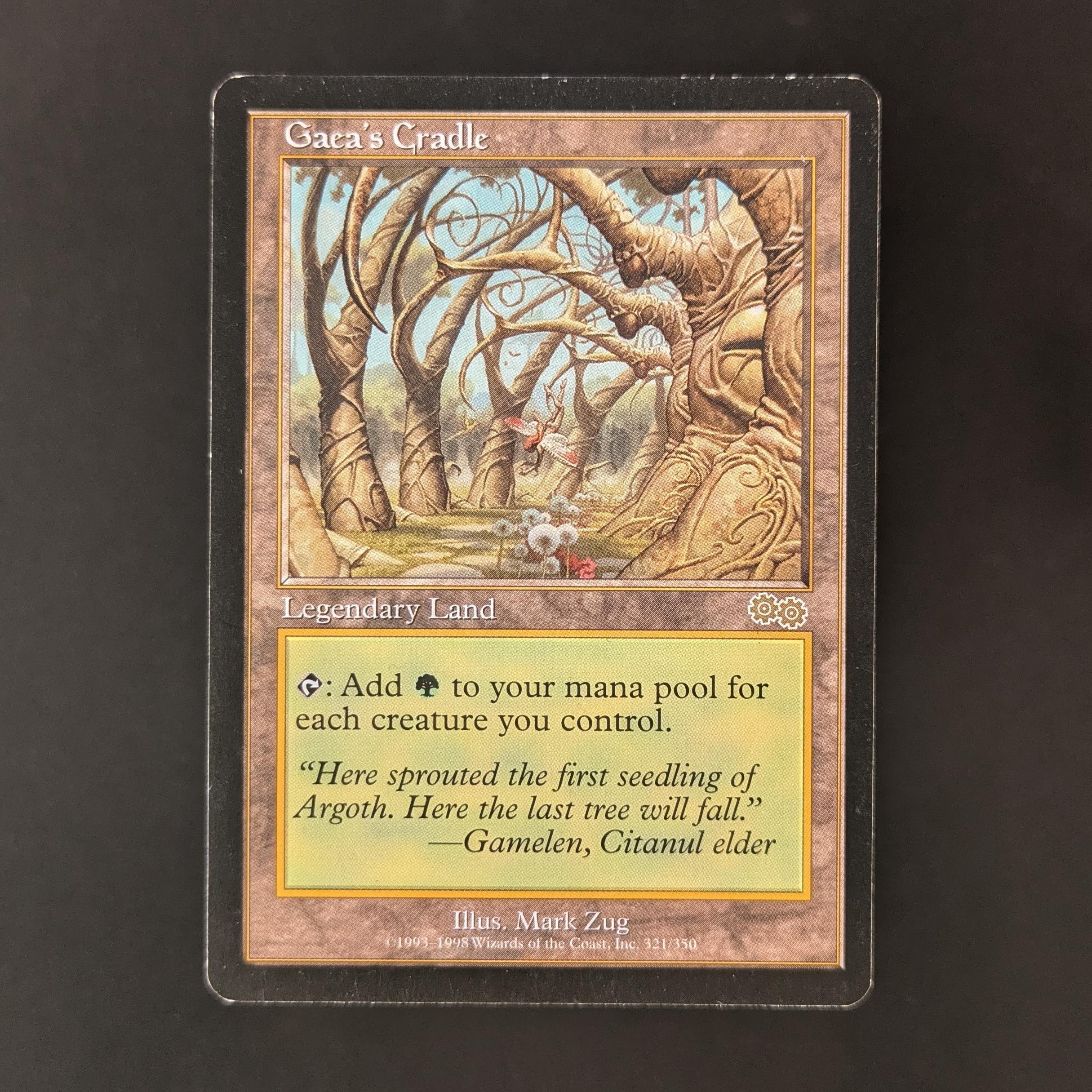 MTG Singles - Gaea's Cradle - Urza's Saga - English - GD - 32667