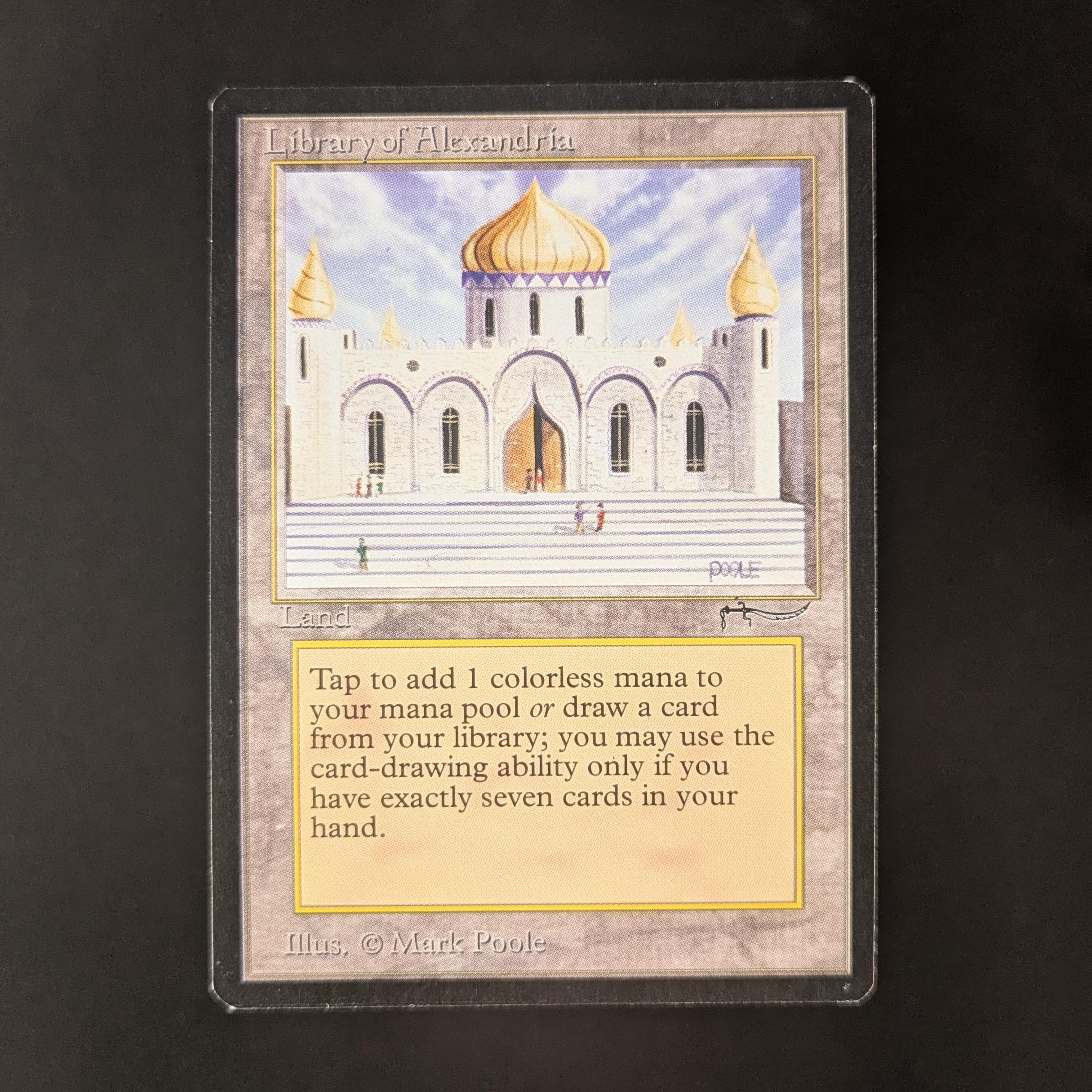 MTG Singles - Library of Alexandria - Arabian Nights - EX - 32672