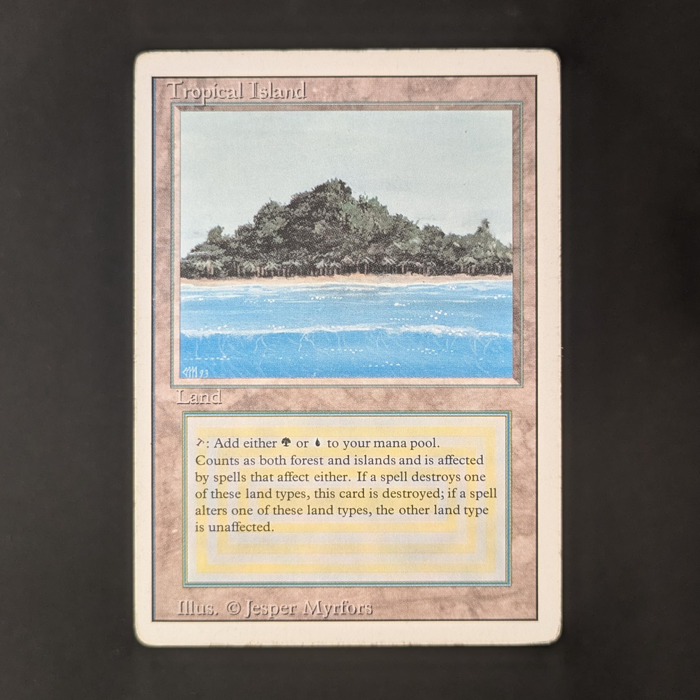MTG Singles - Tropical Island - Revised - 
