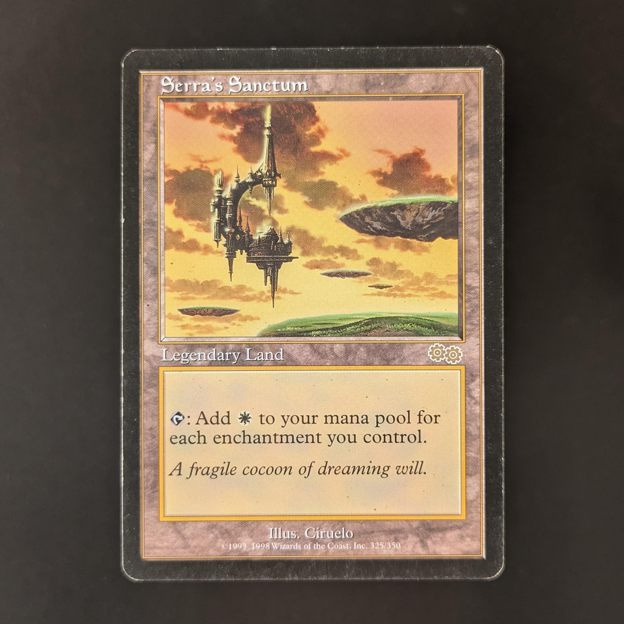 Serra's Sanctum - Urza's Saga