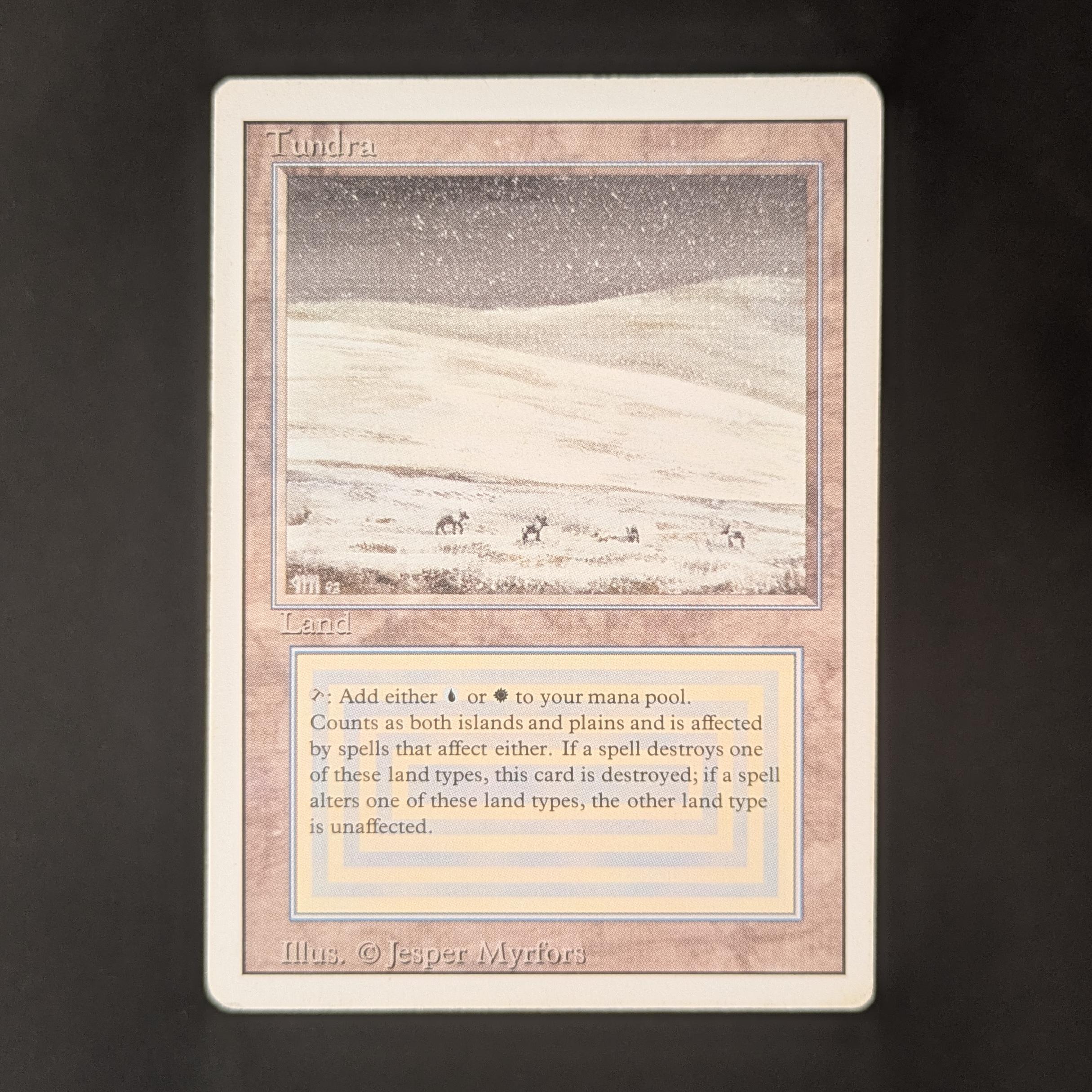 MTG (英)Tundra (Revised版) BGS9 Tundra - Revised