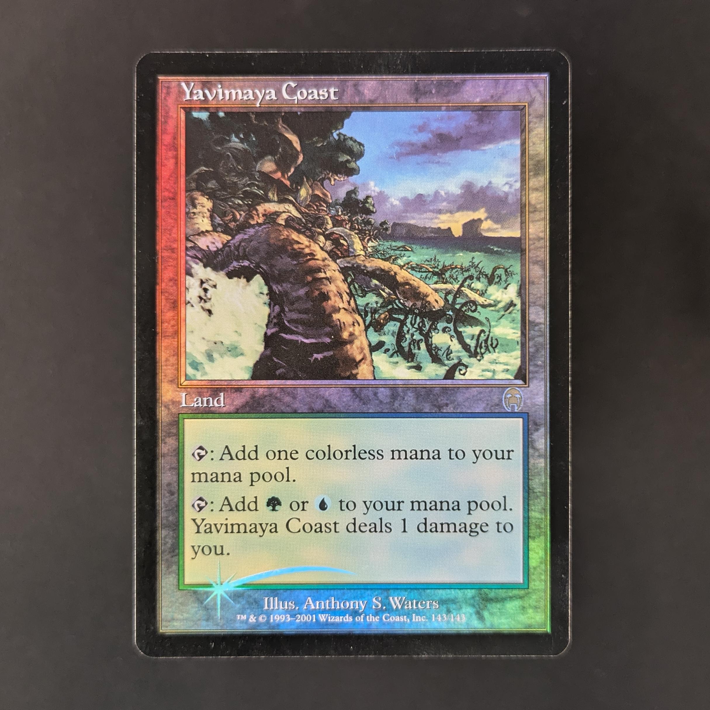 MTG Singles - [FOIL] Yavimaya Coast - Apocalypse - GD - 