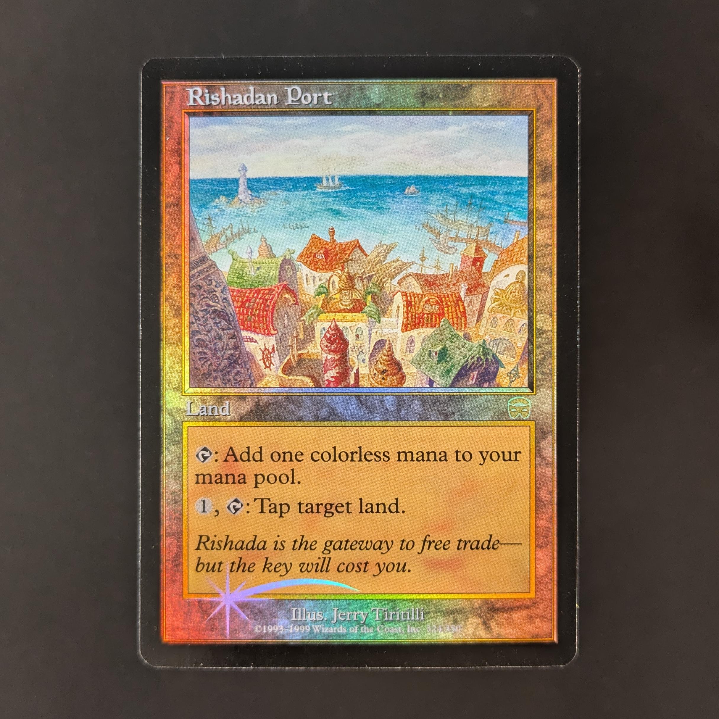 MTG Singles - [FOIL] Rishadan Port - Mercadian Masques - EX - 