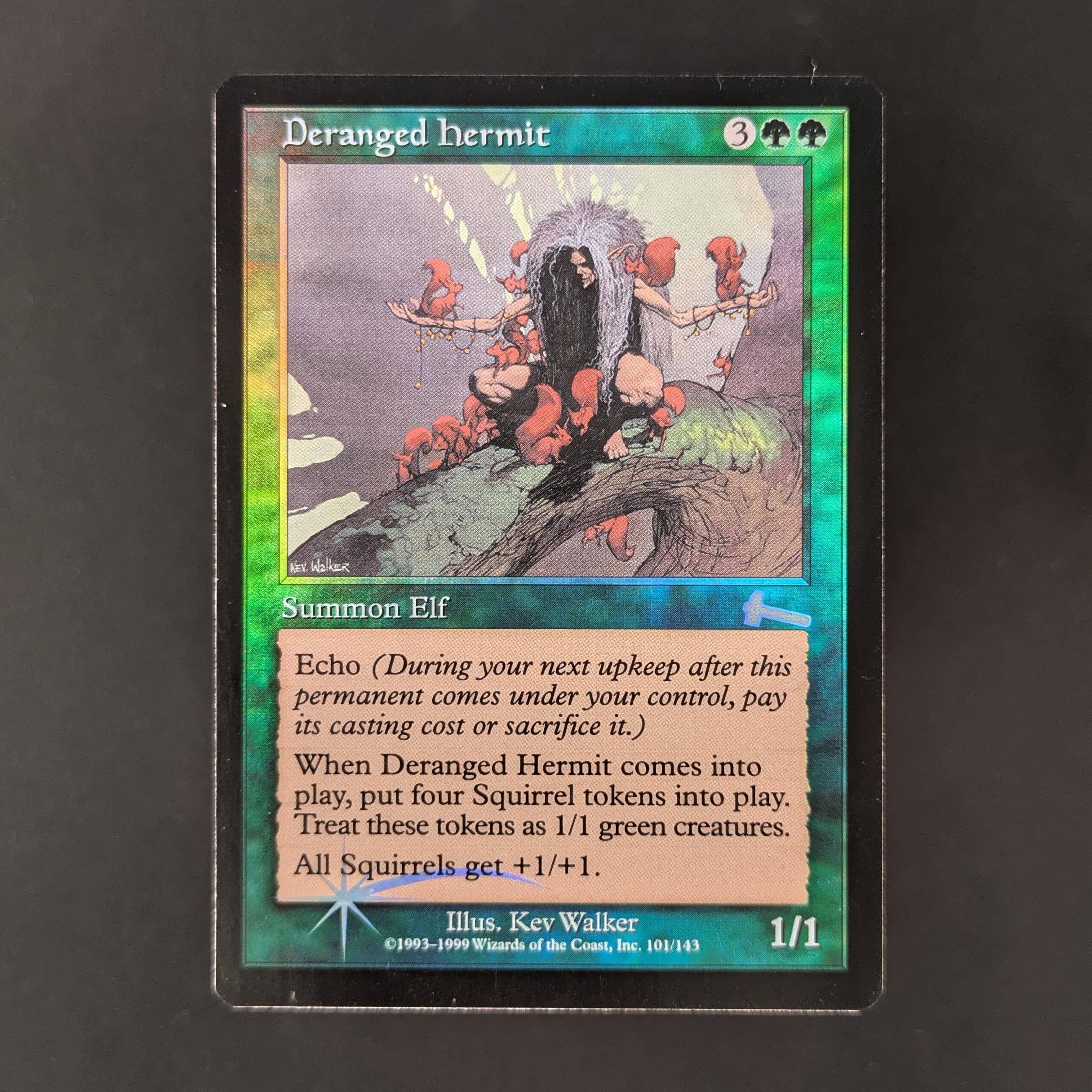 FOIL] Deranged Hermit - Urza's Legacy - EX