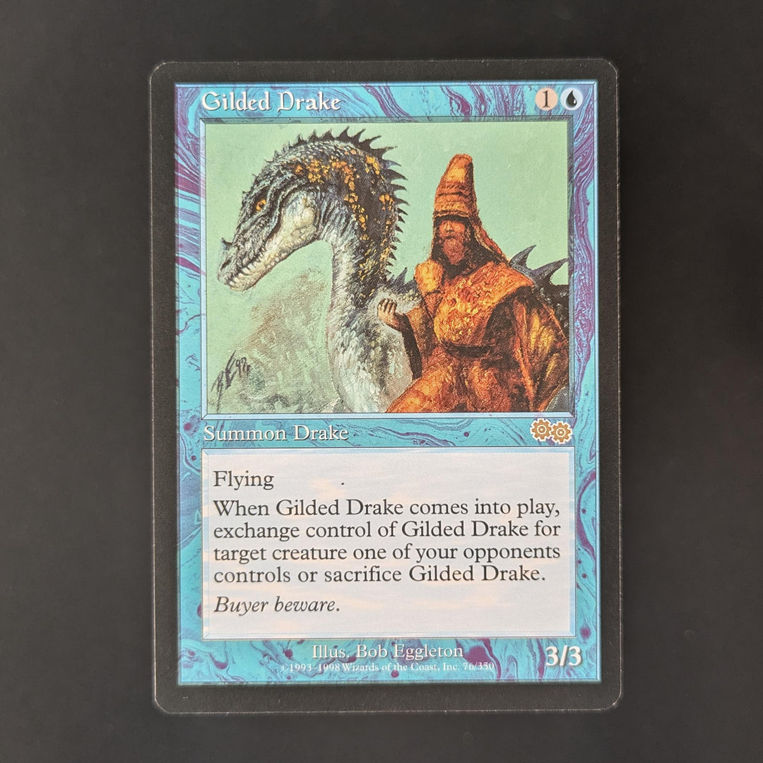 Gilded Drake - Urza's Saga Gilded Drake - Urza's Saga
