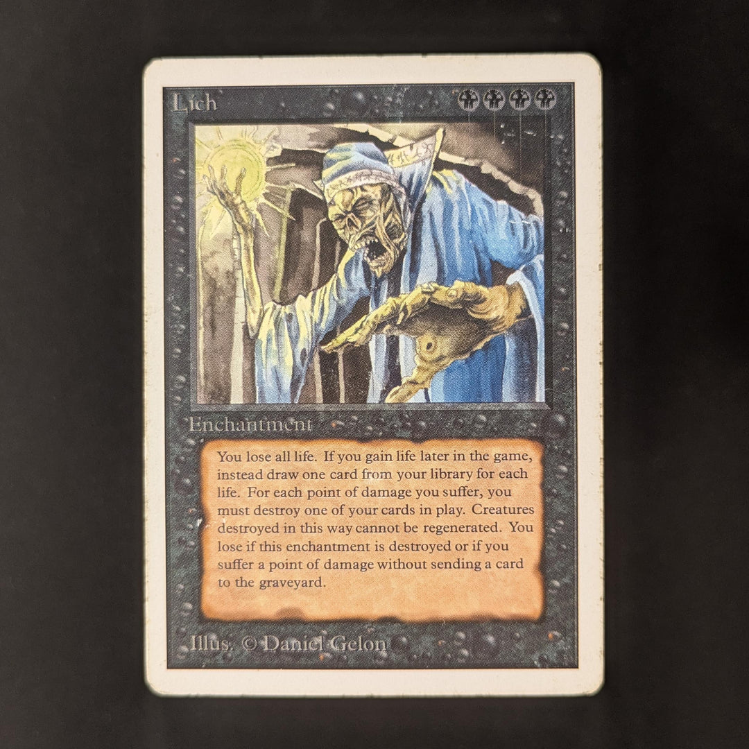 mtg lich cards Lich - Unlimited - PL