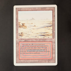 Badlands MTG サインド Sign 1枚 Mtg Beta Badlands | Magic The Gathering | Mint | Signed |Former