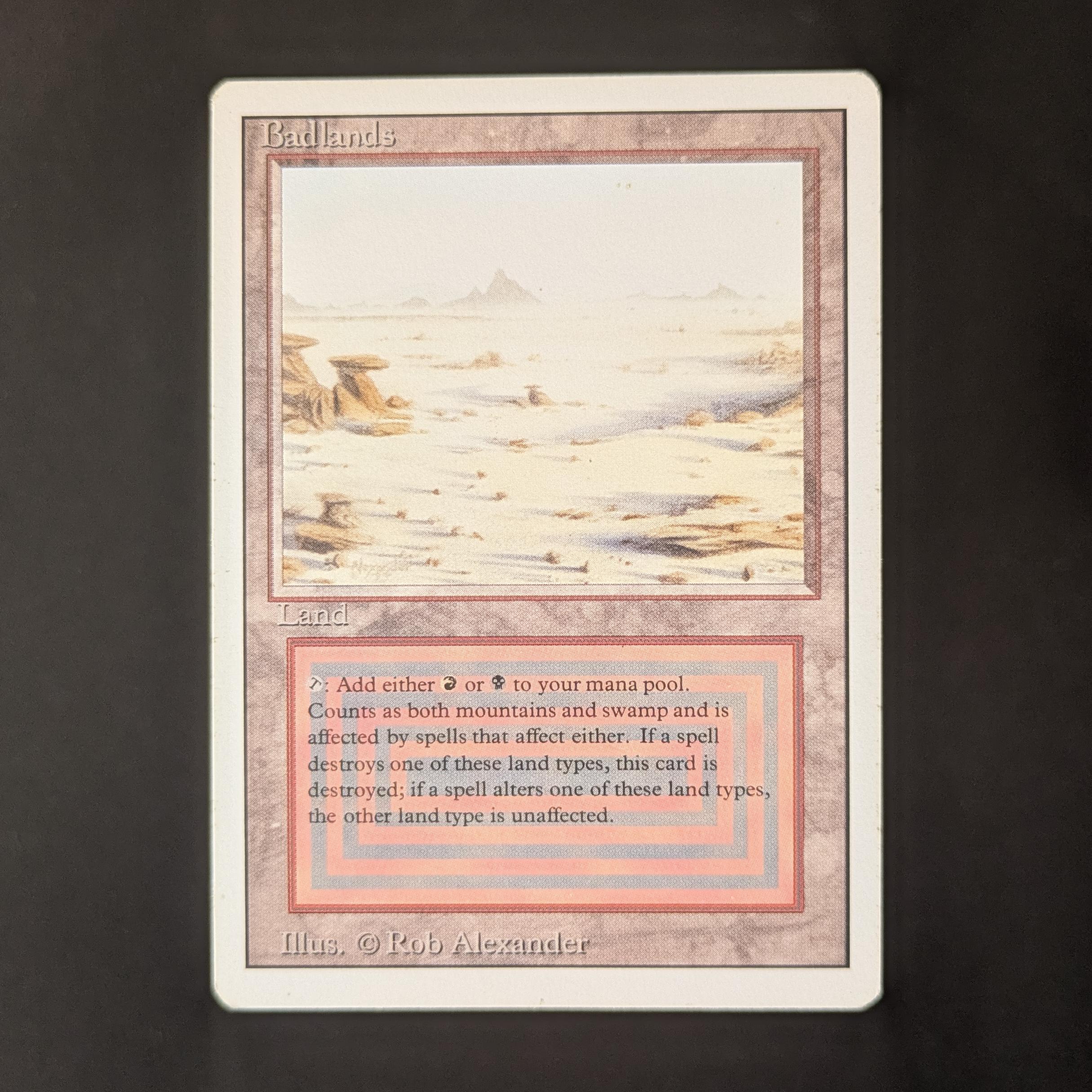 MTG Singles - Badlands - Revised - LP - 32810
