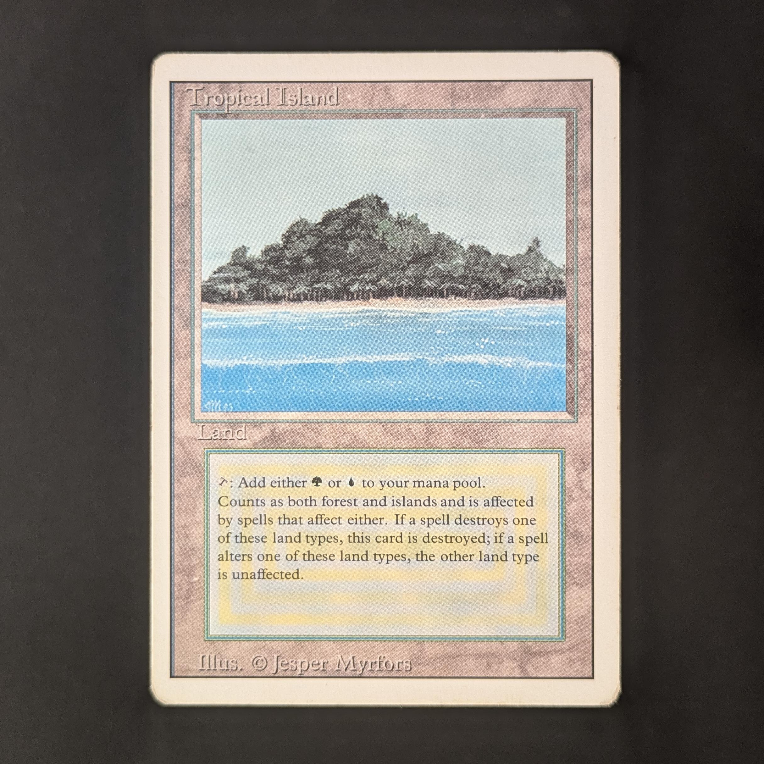MTG Singles - Tropical Island - Revised - PO - 32821