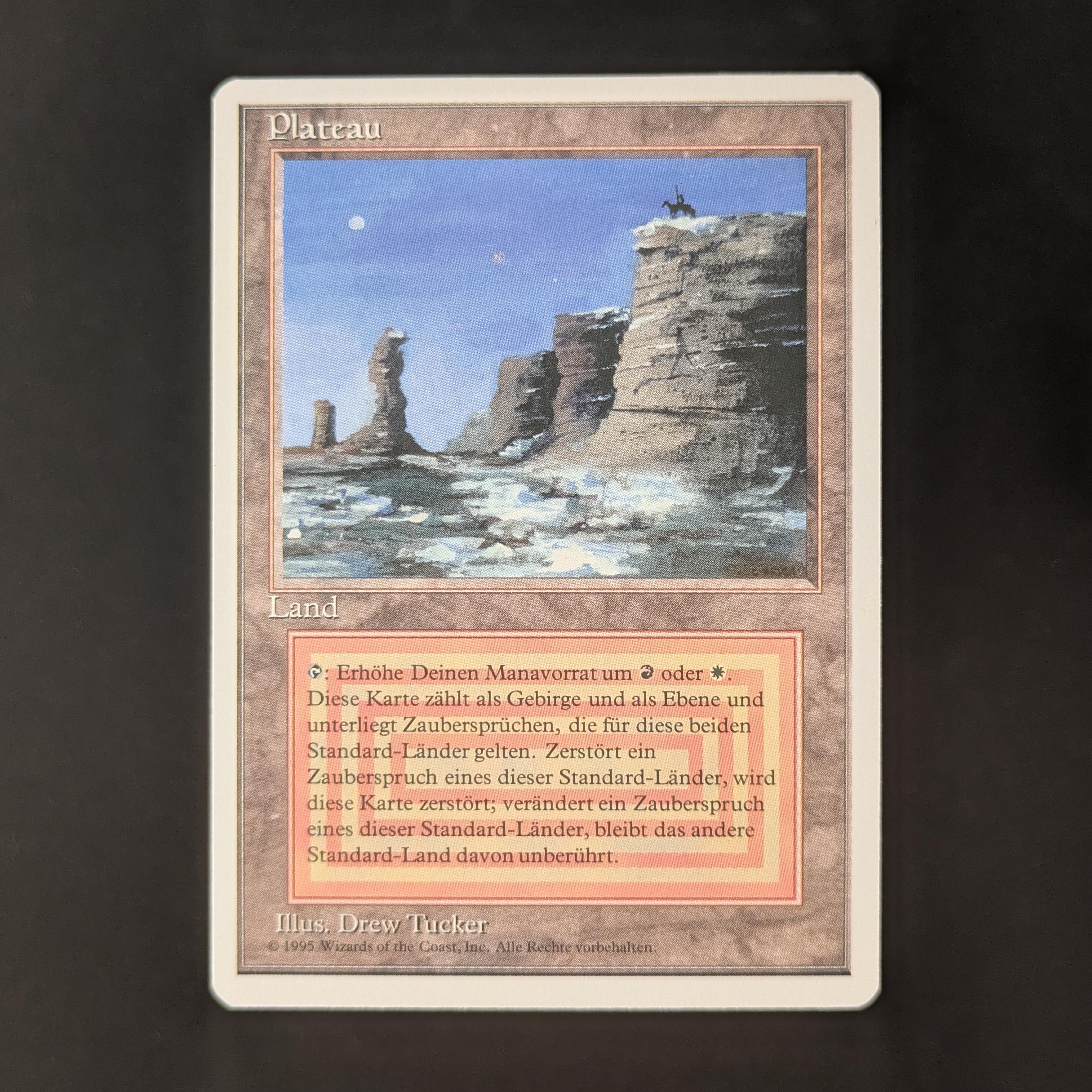 MTG Singles - Plateau - Foreign White Bordered - German - GD - 32829