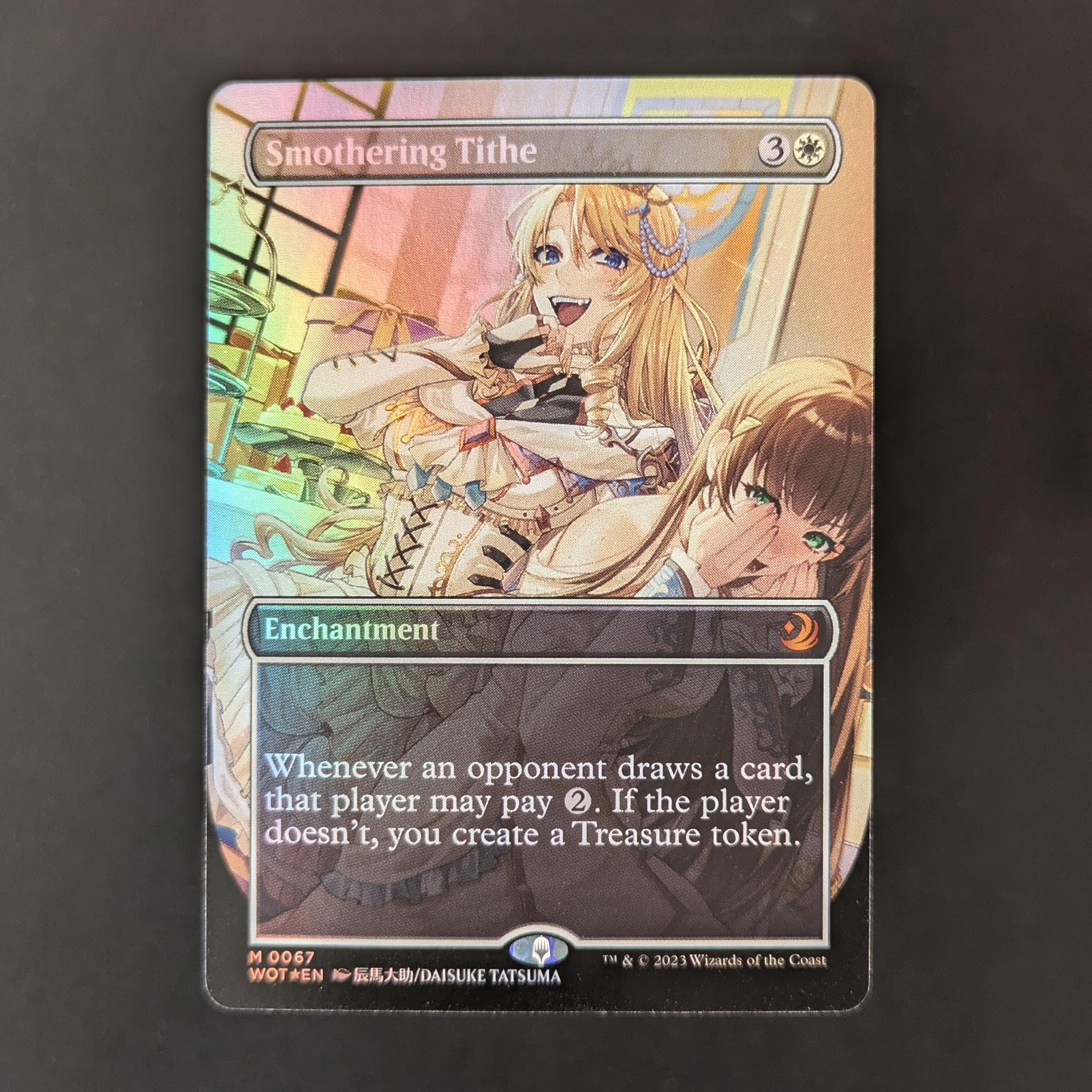 MTG Singles - [FOIL] Smothering Tithe - Enchanting Tales - NM - 