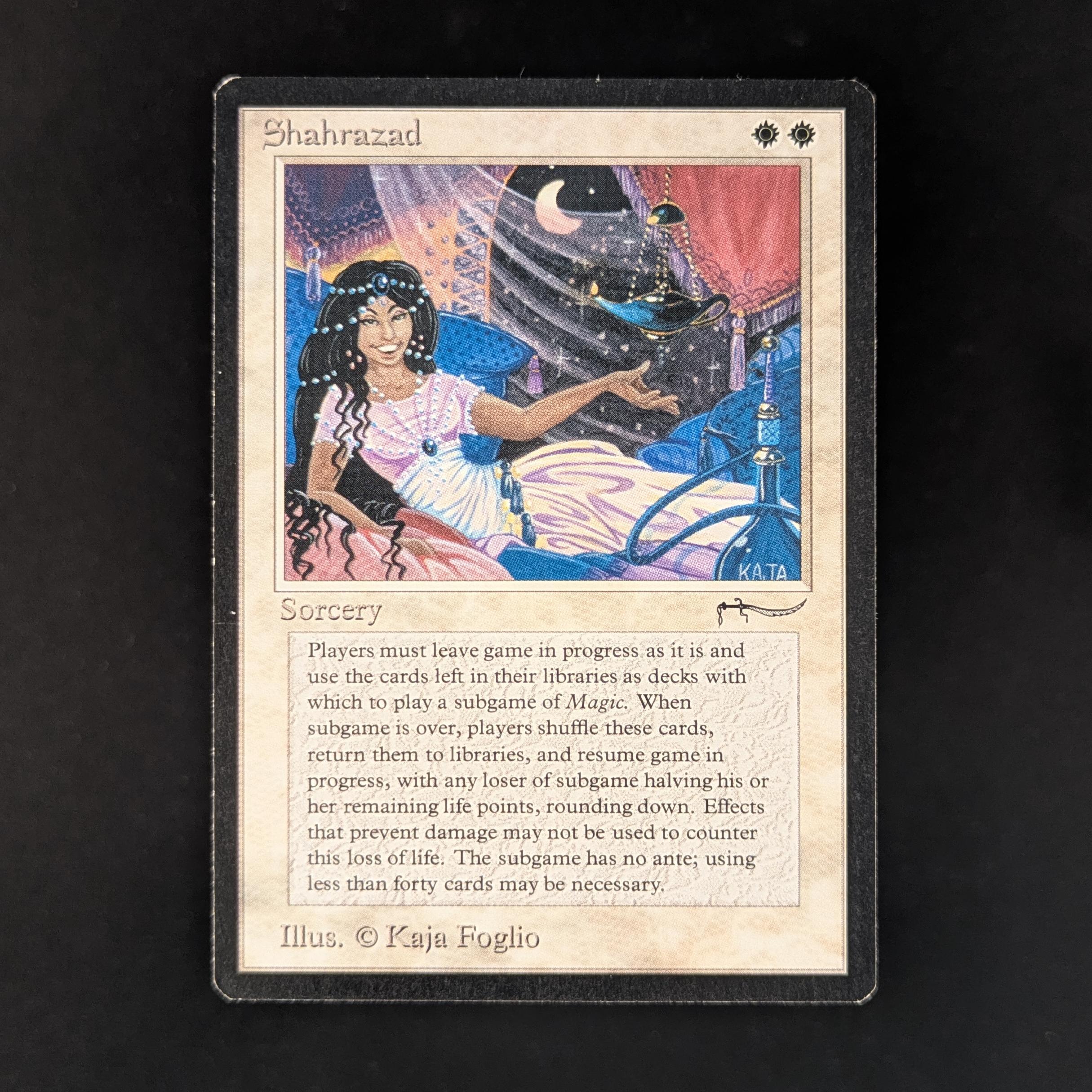MTG Singles - Shahrazad - Arabian Nights - EX - 32874