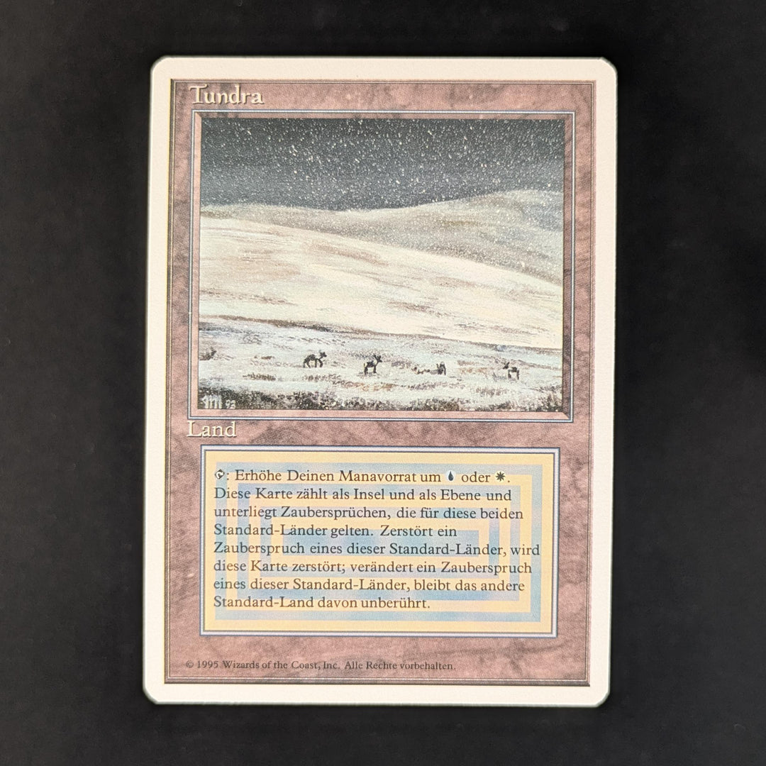 mtg foreign language cards Tundra