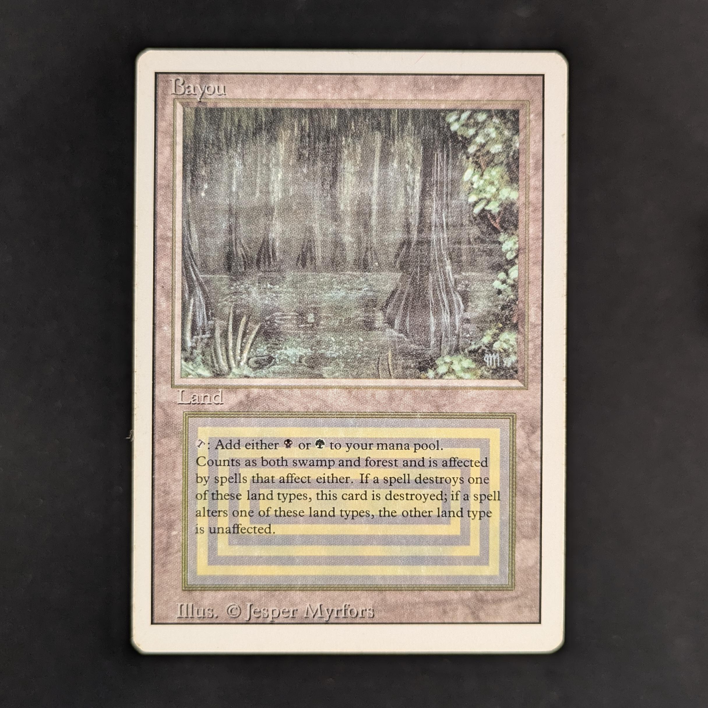 MTG Singles - Bayou - Revised - LP - 32973