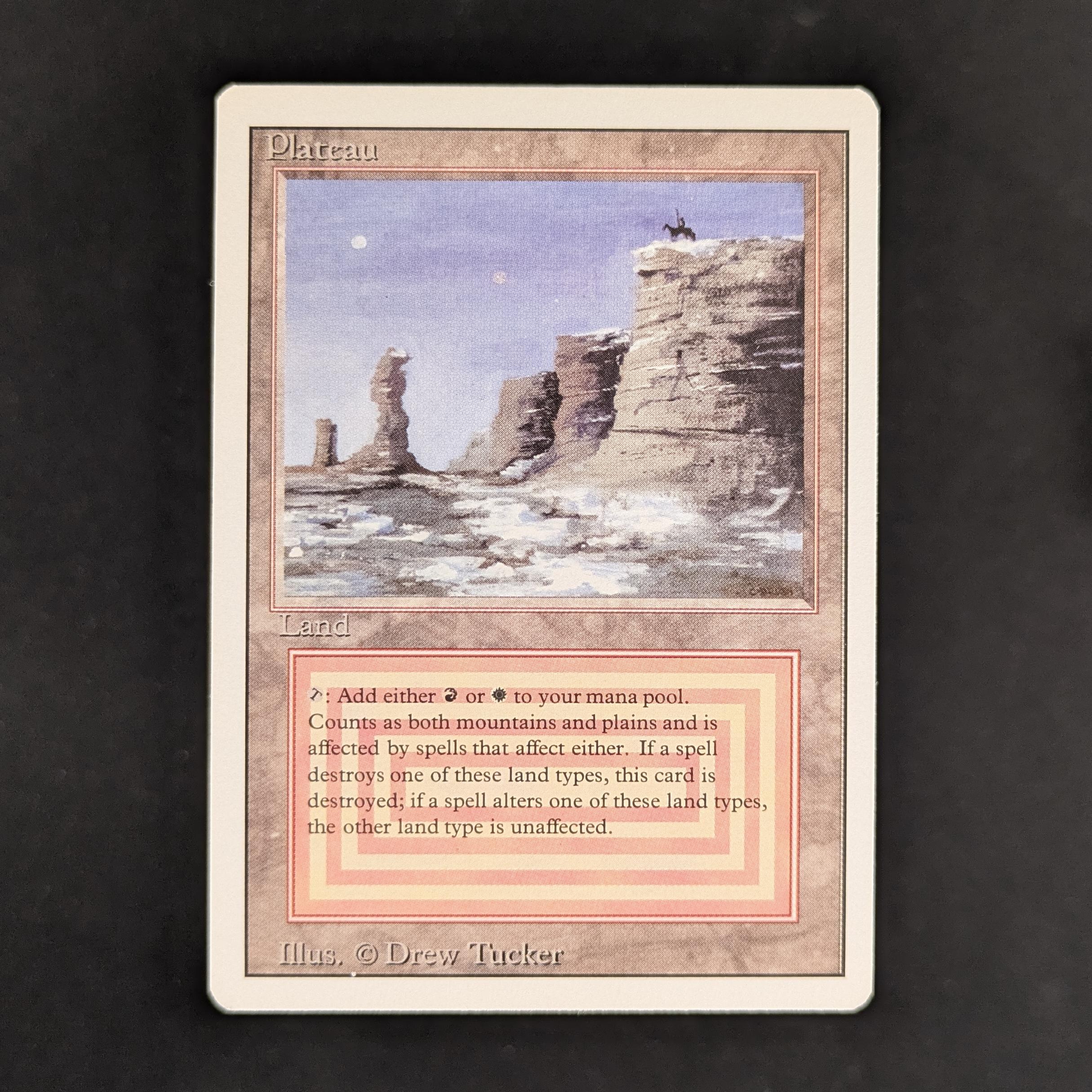 【MTG】Plateau 英語1枚 Plateau - Revised