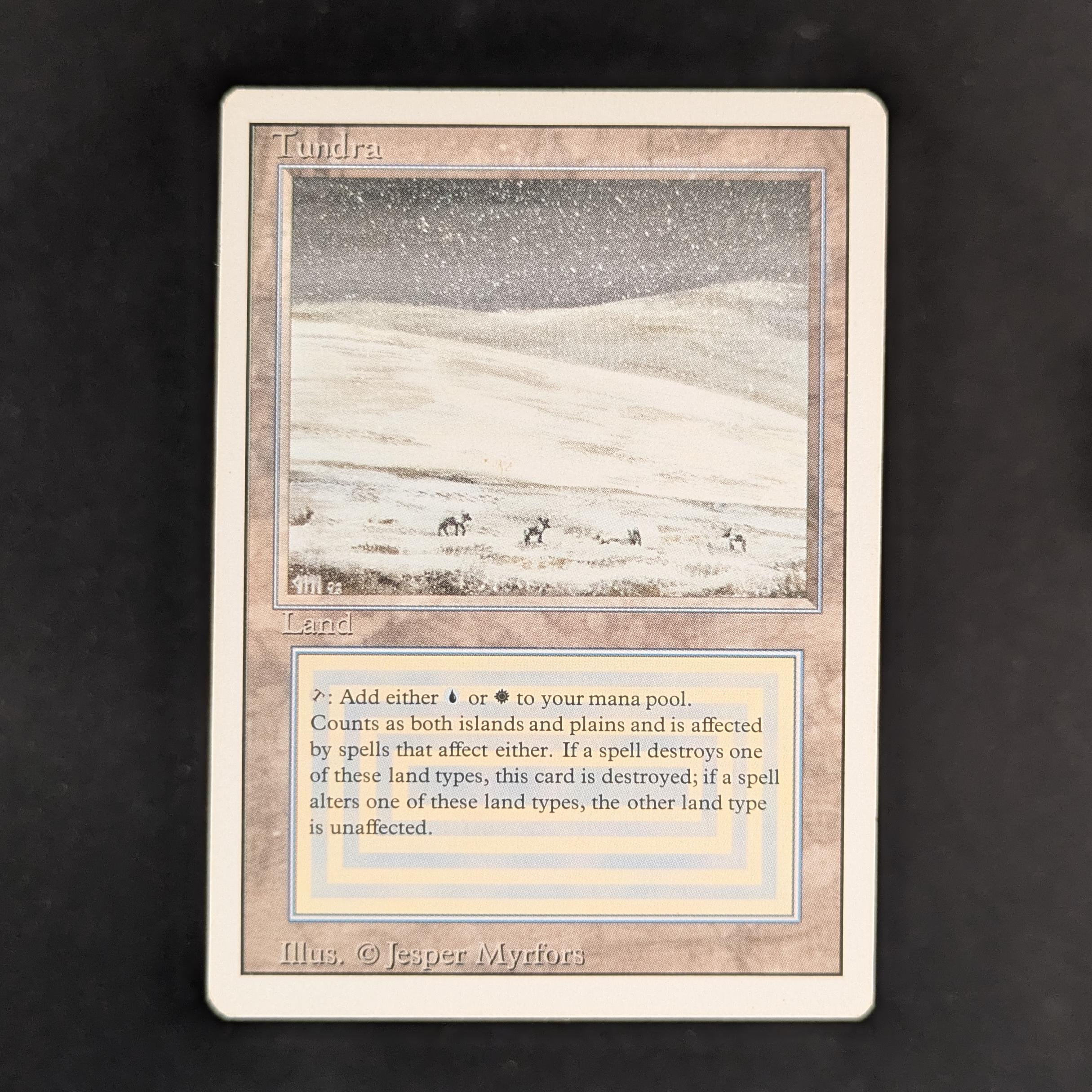 MTG Singles - Tundra - Revised - LP - 32995