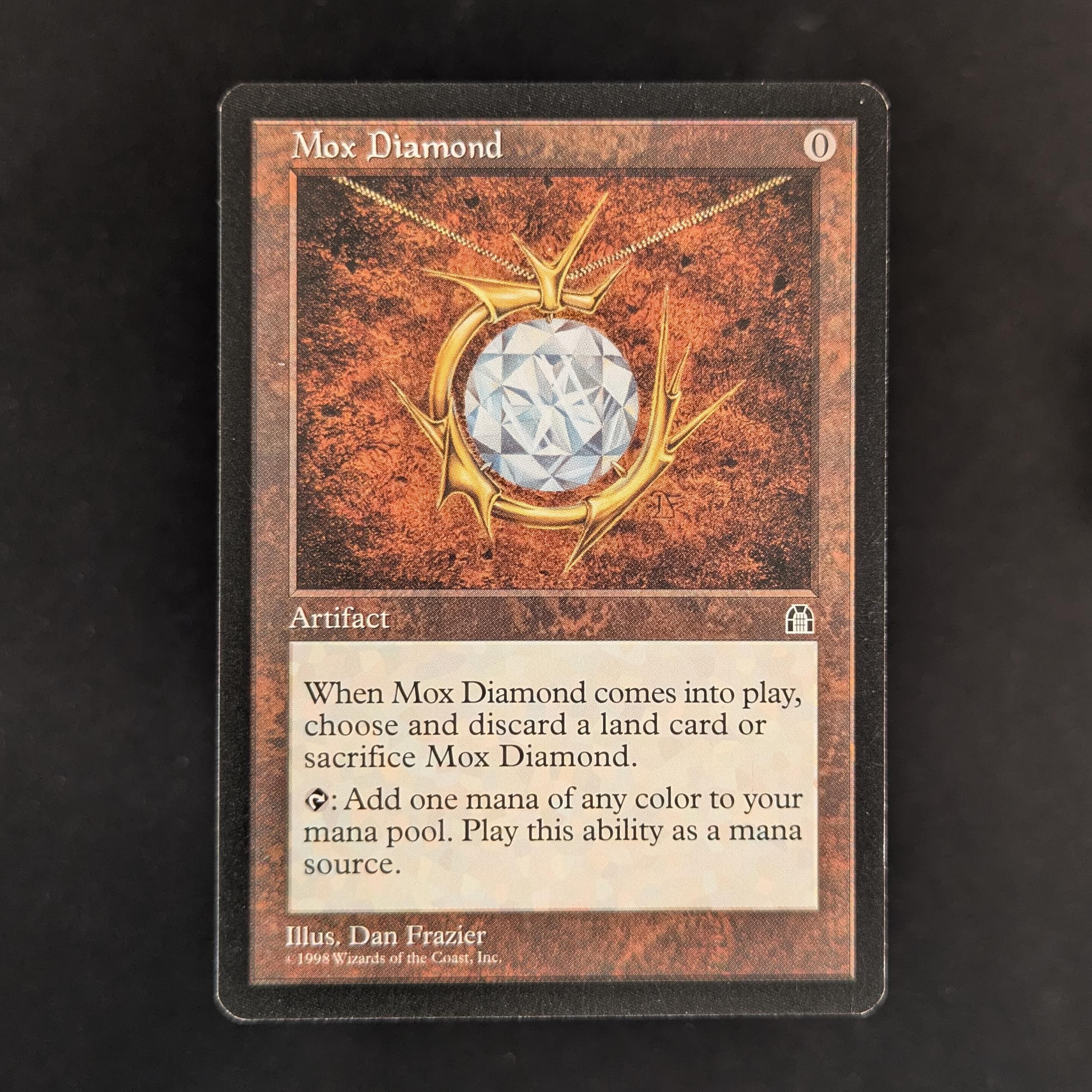 Mox Diamond マジック：ザ・ギャザリング　英語 Mox Diamond - Stronghold