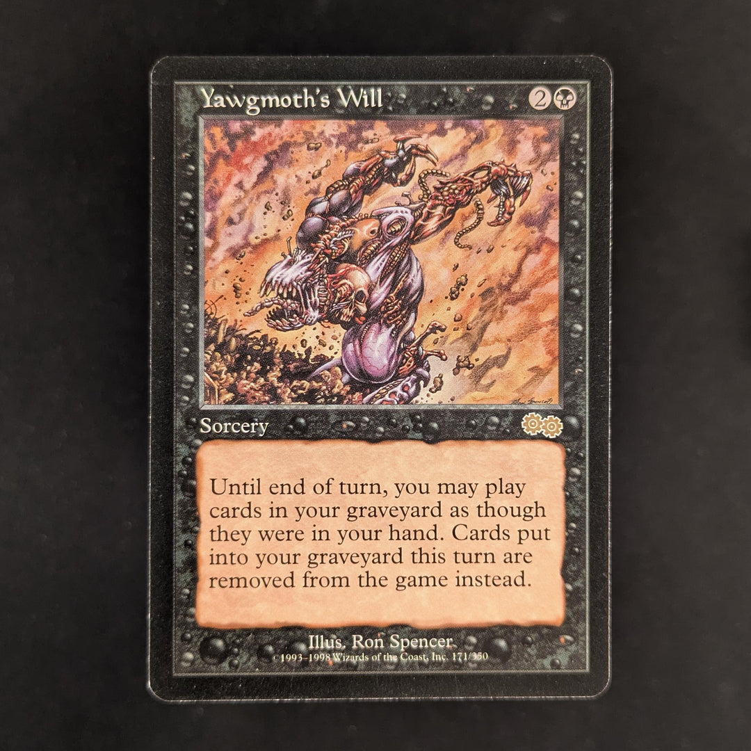 urzas saga mtg card Yawgmoth's Will