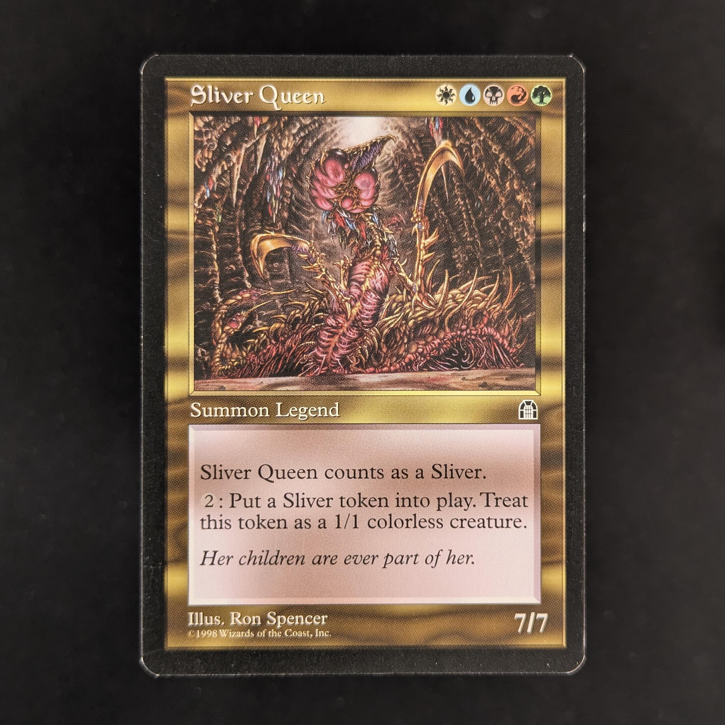 MTG Singles - Sliver Queen - Stronghold - English - EX - 33028