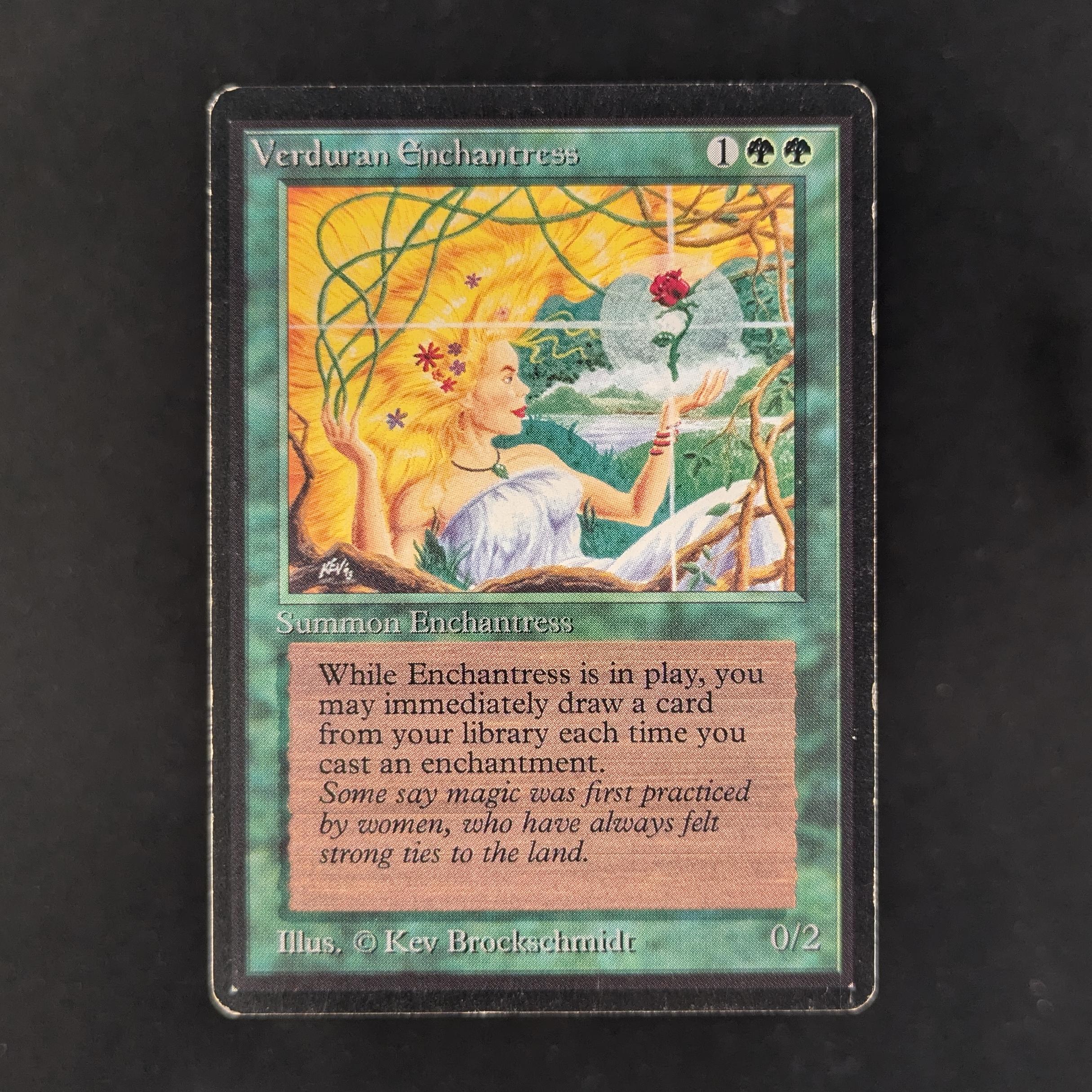 MTG Singles - Verduran Enchantress - Beta - LP - 33073