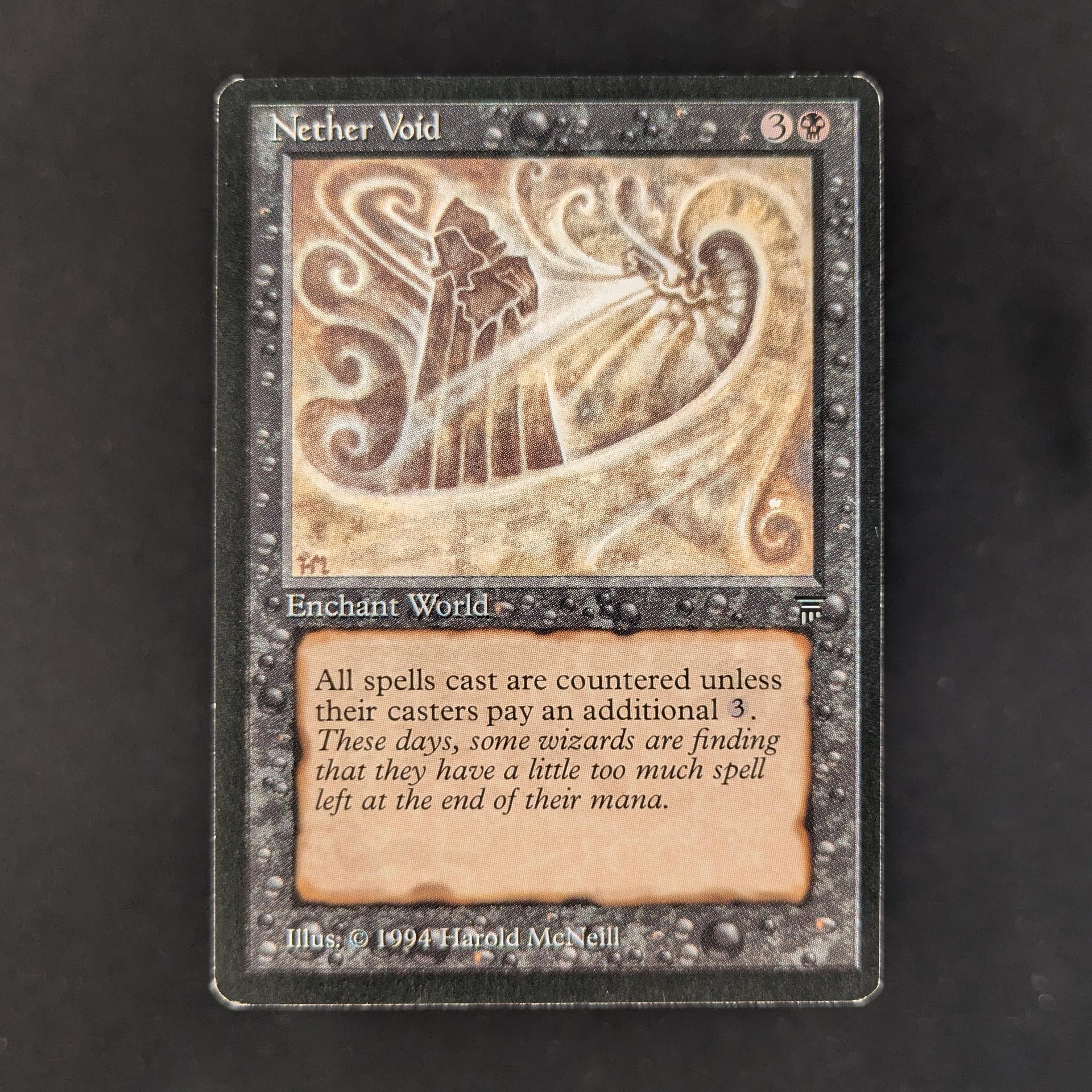 void mtg card Nether Color:Black Deck As Grixis collided with Elite Blue White Creature