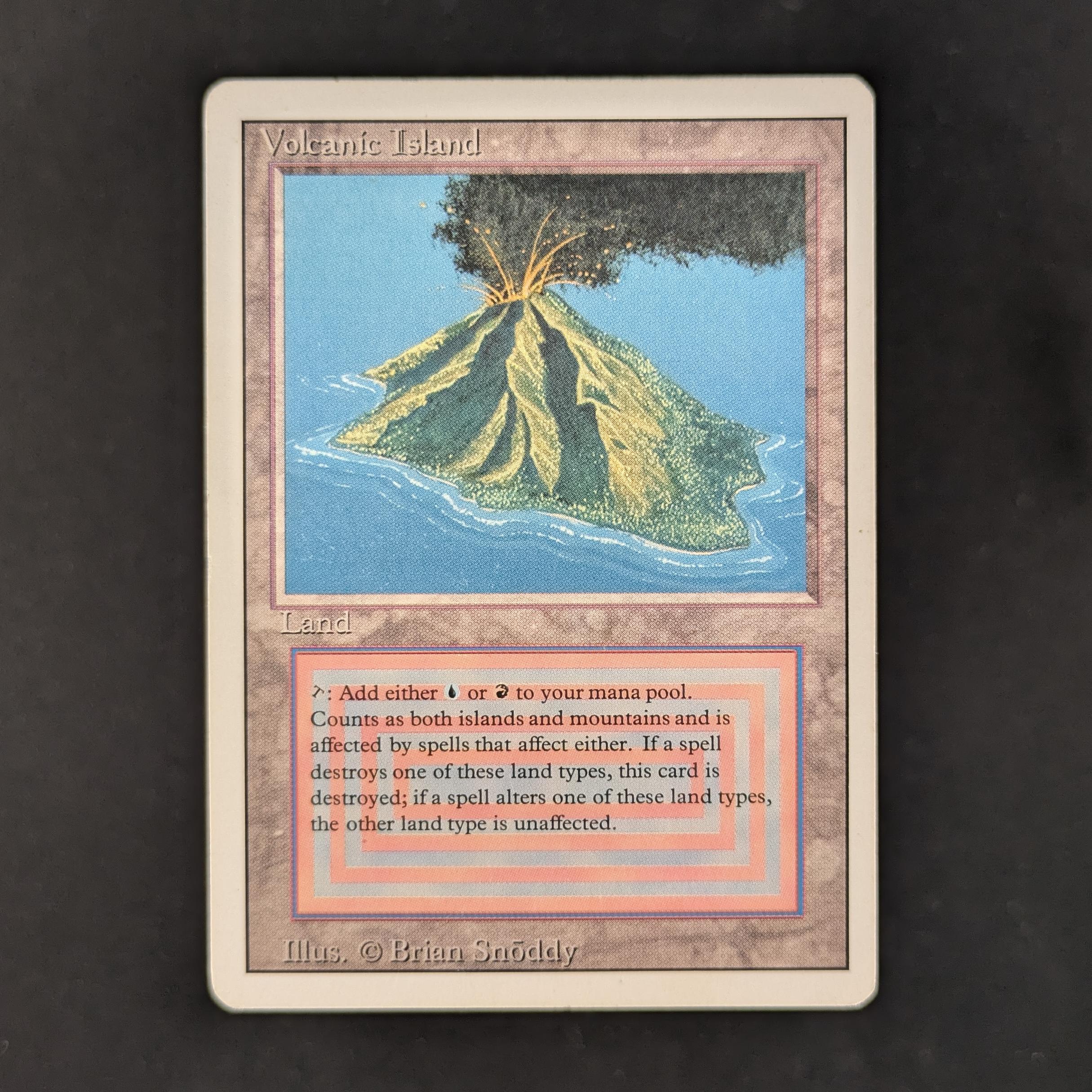 MTG Singles - Volcanic Island - Revised - LP - 33113
